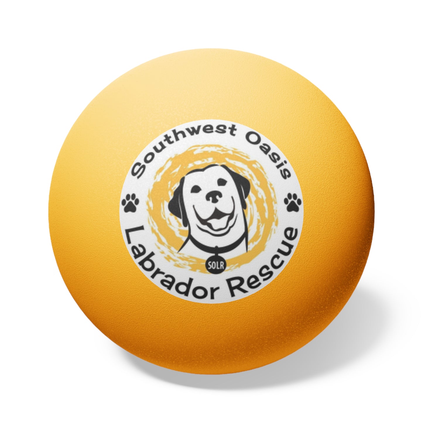 Southwest Oasis Labrador Rescue (SOLR) Ping-Pong Balls, 6 pcs