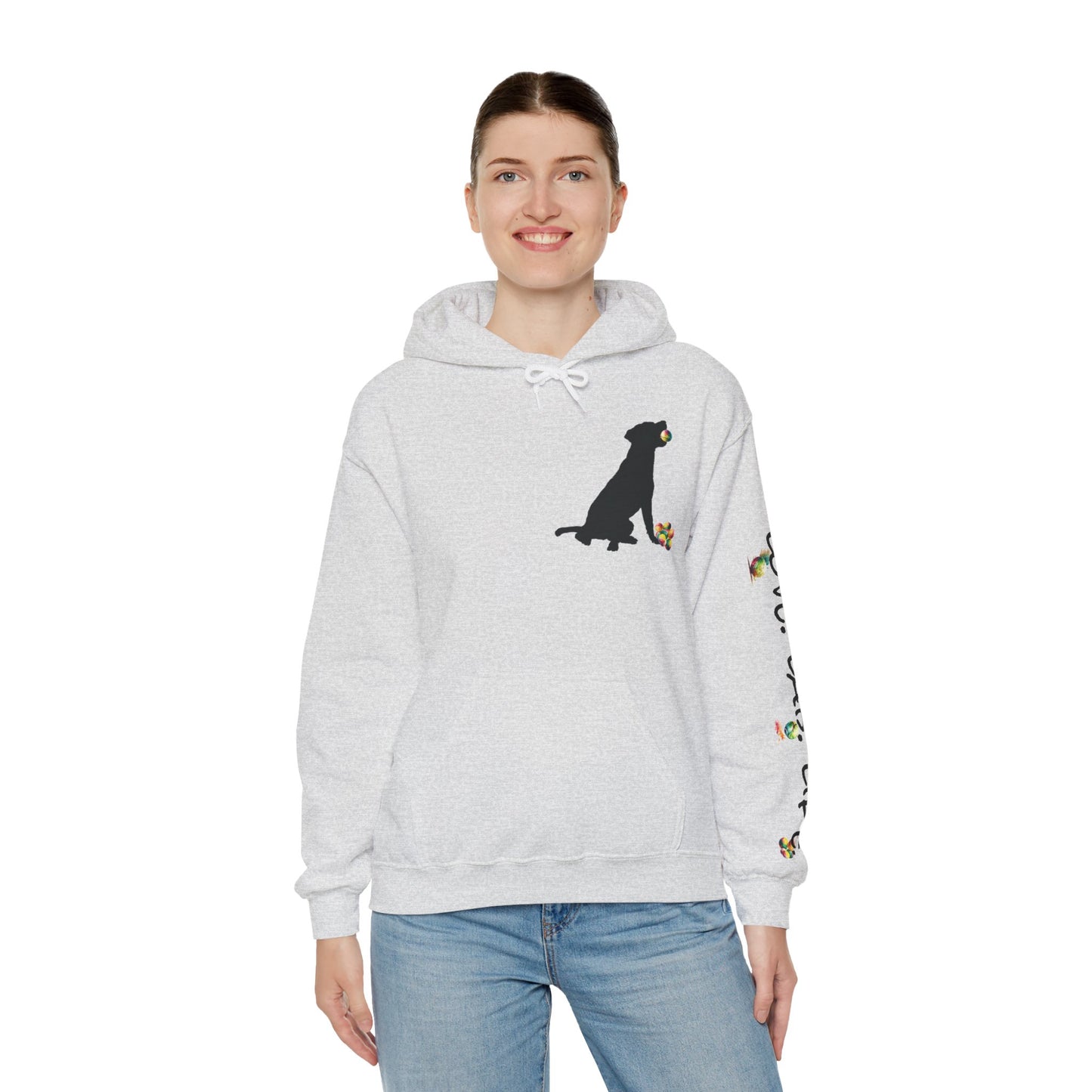 Love Lab Life with Ball Unisex Hooded Sweatshirt