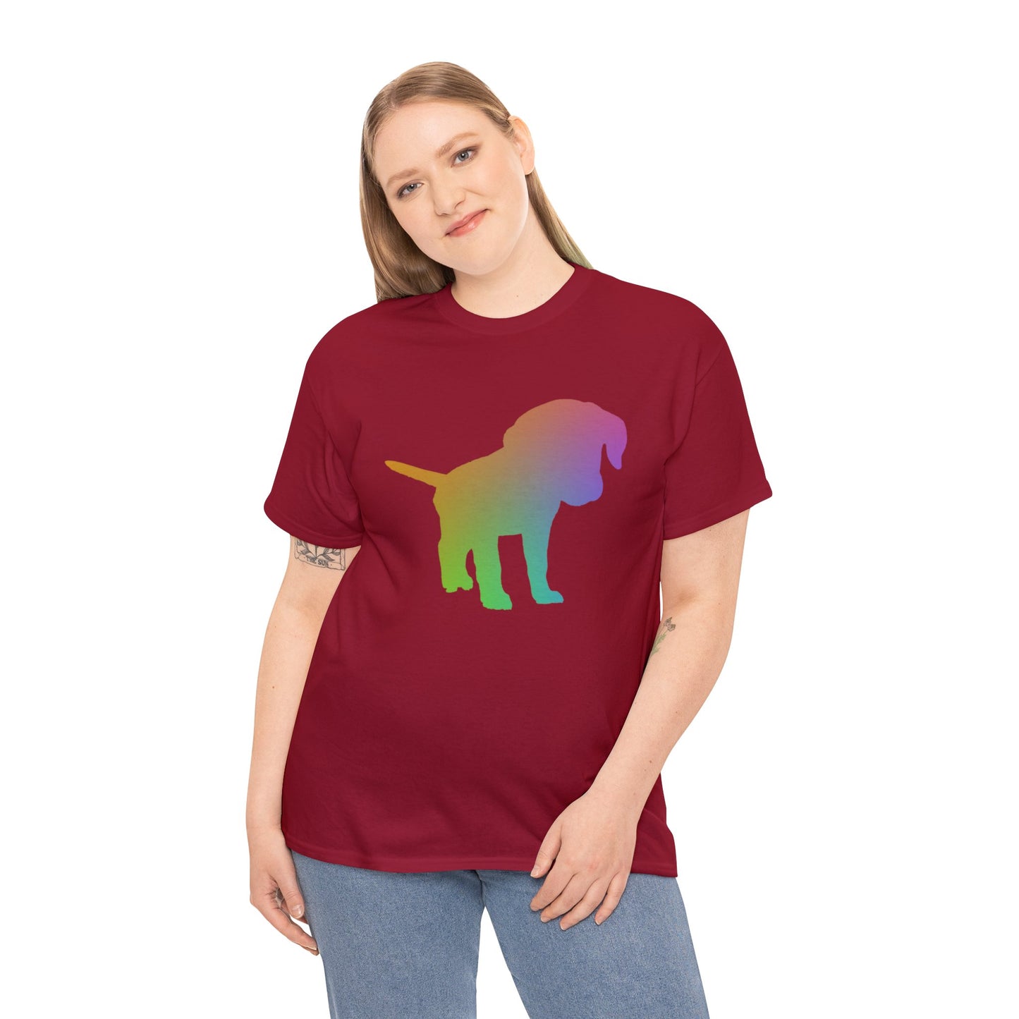 Chroma Labrador Retriever Puppy Unisex Cotton Tee