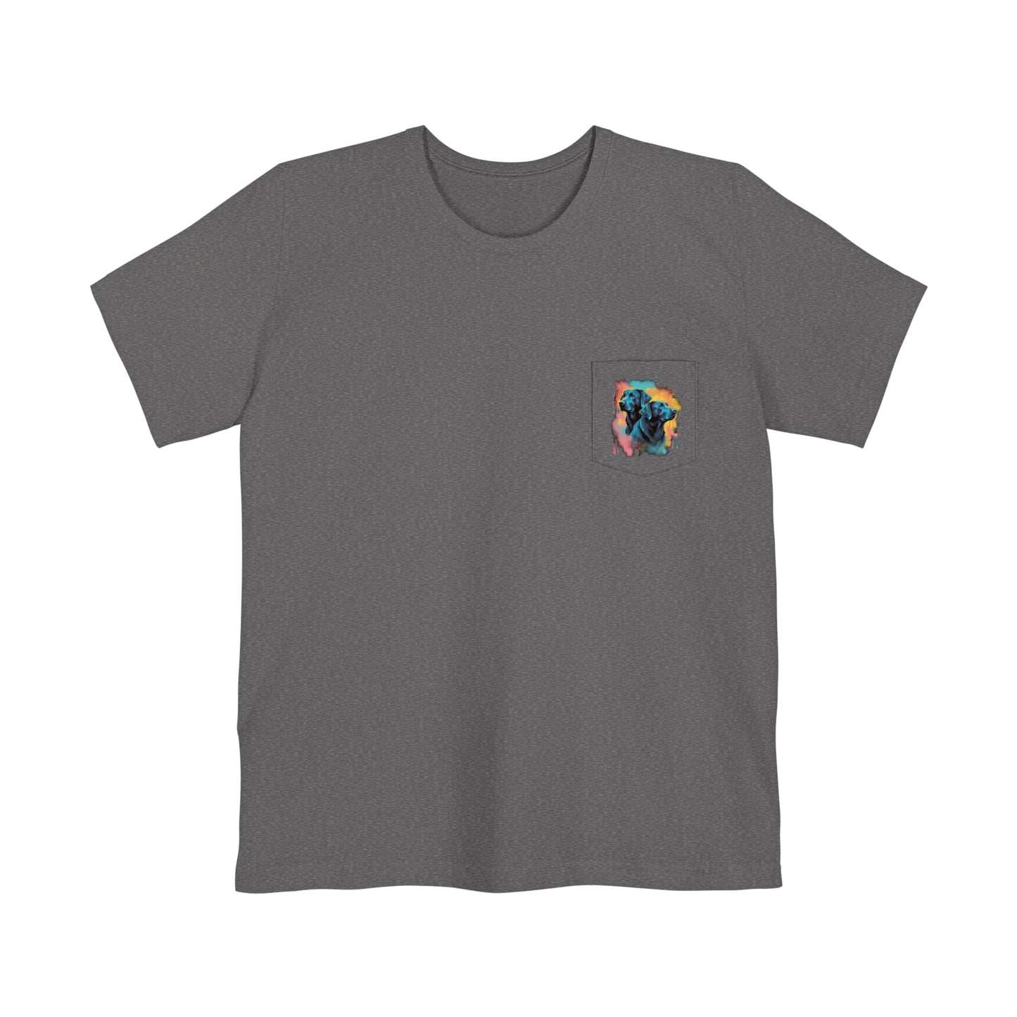 Streetwear Labrador Retriever Unisex Pocket Tee