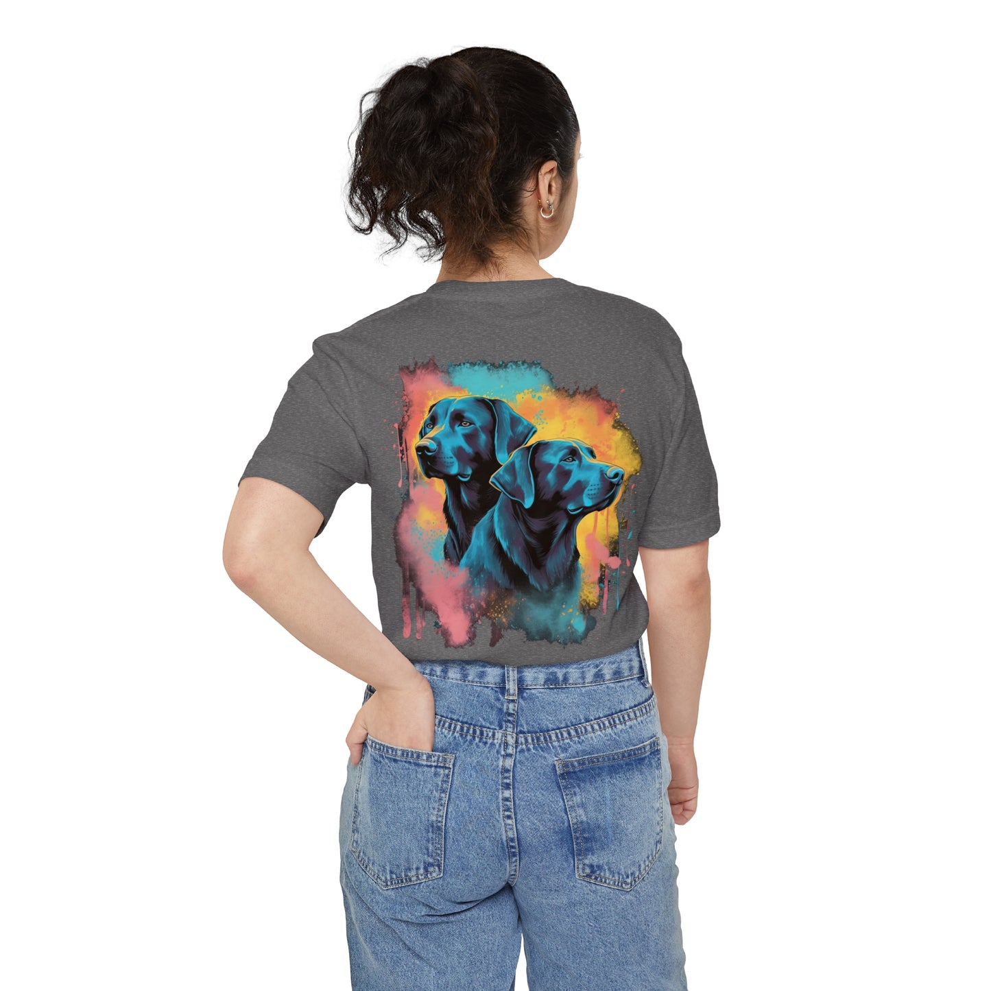 Streetwear Labrador Retriever Unisex Pocket Tee