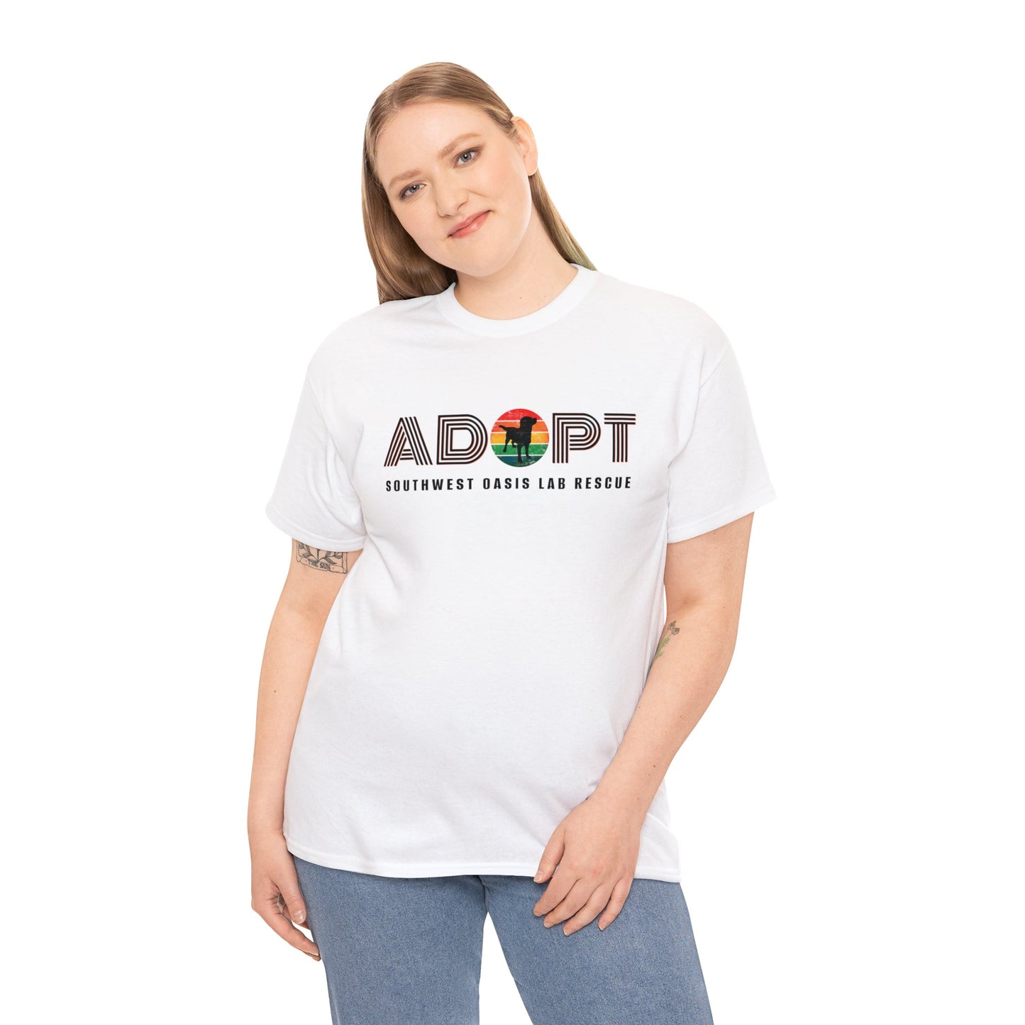 SOLR Adopt Unisex Heavy Cotton Tee