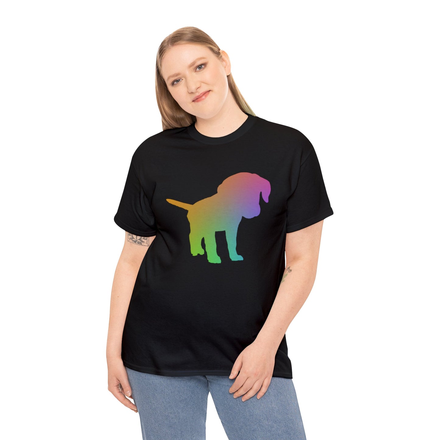 Chroma Labrador Retriever Puppy Unisex Cotton Tee
