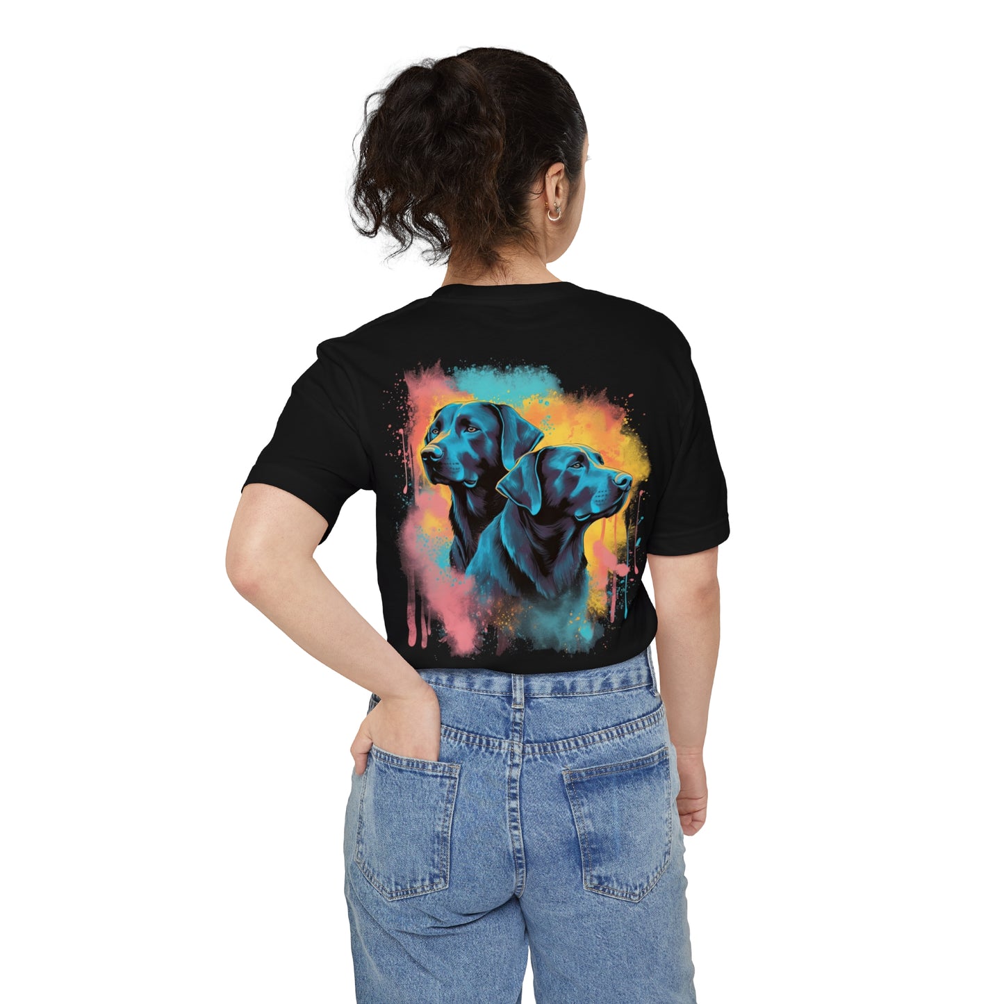 Streetwear Labrador Retriever Unisex Pocket Tee