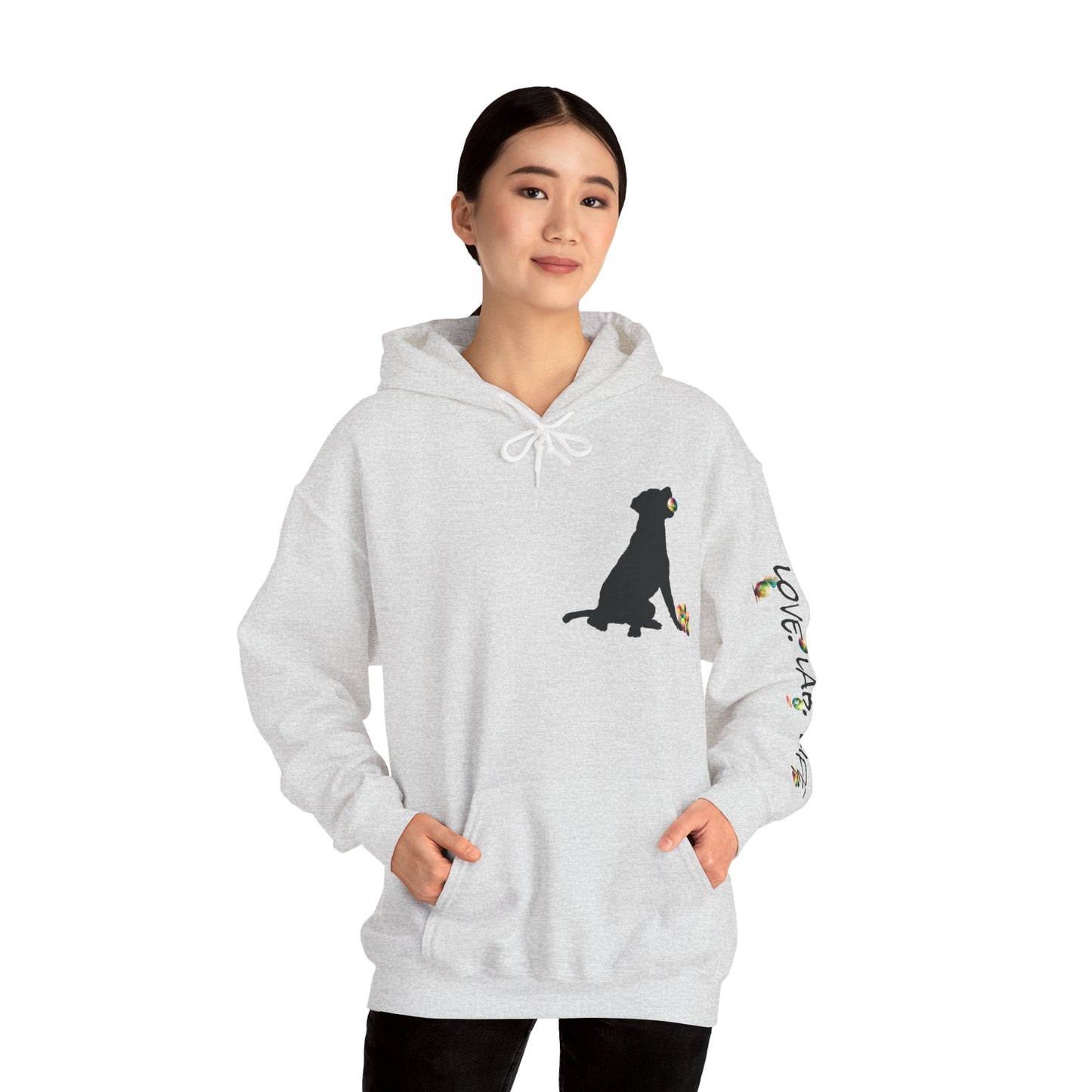 Love Lab Life with Ball Unisex Hooded Sweatshirt