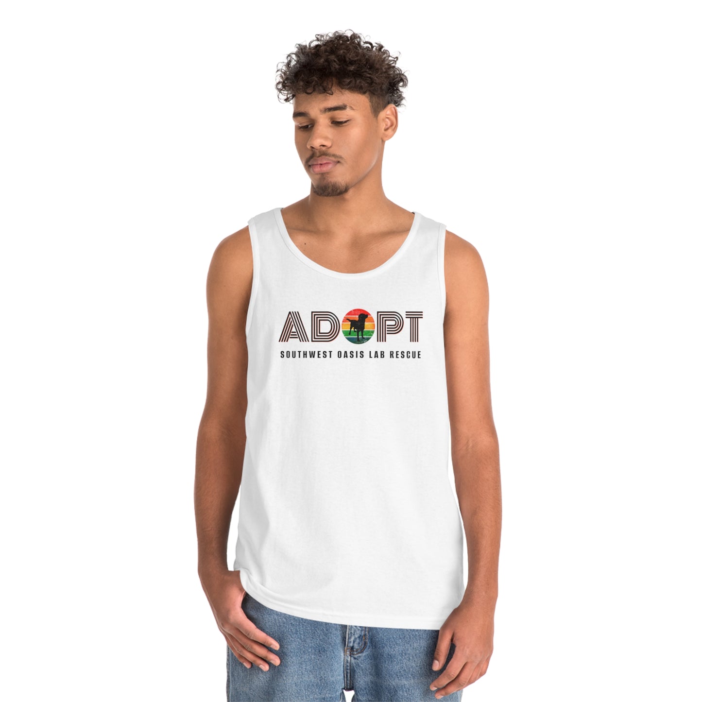 SOLR Adopt Unisex Heavy Cotton Tank Top