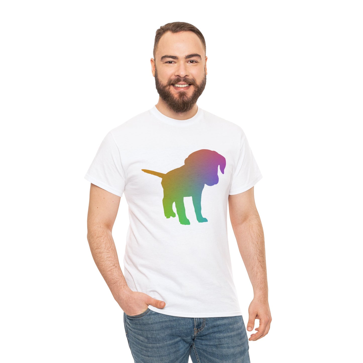 Chroma Labrador Retriever Puppy Unisex Cotton Tee