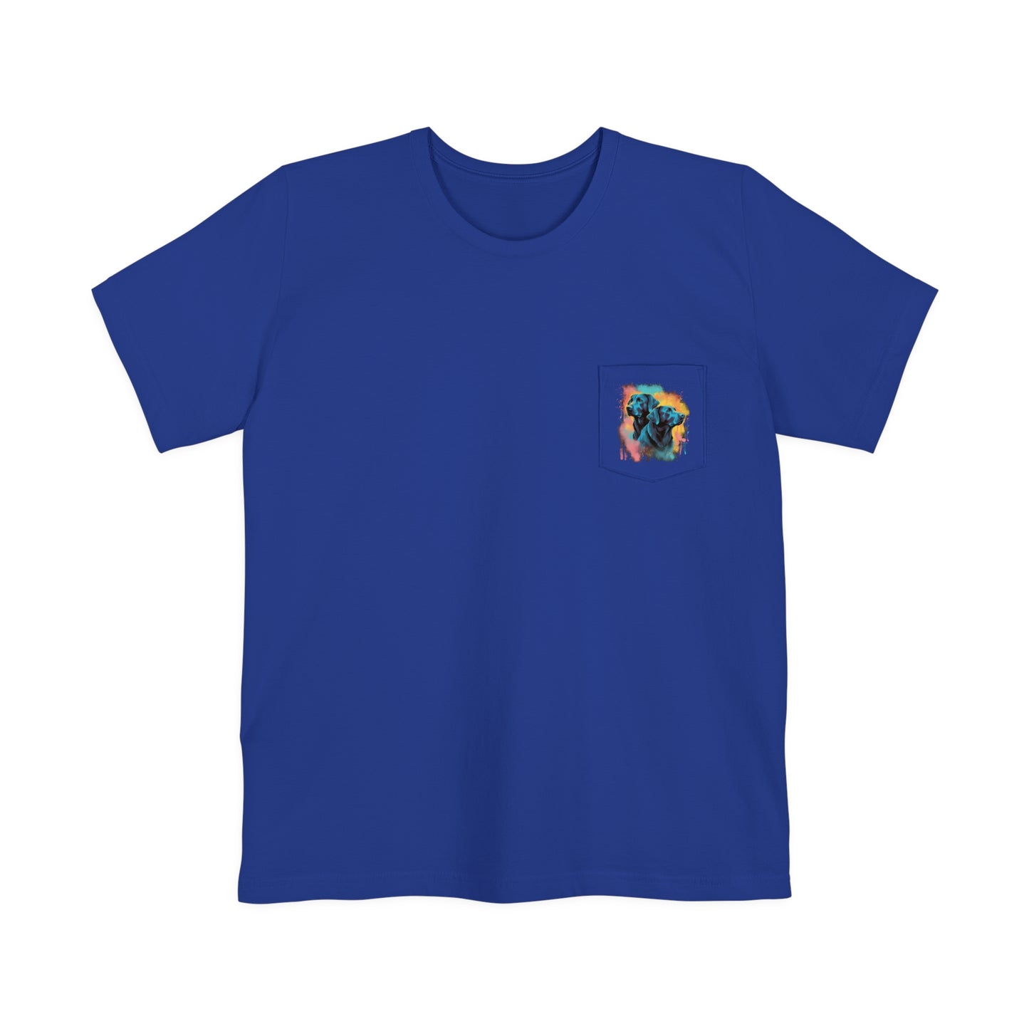 Streetwear Labrador Retriever Unisex Pocket Tee