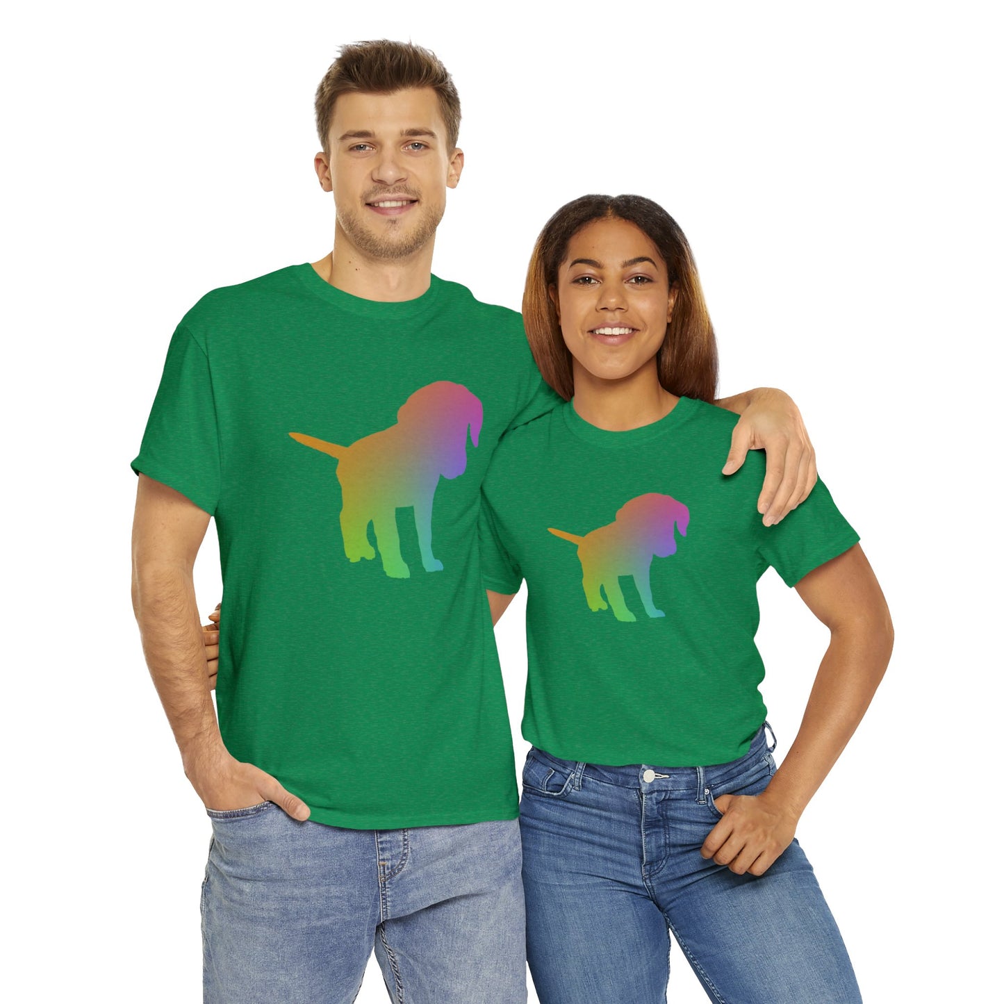 Chroma Labrador Retriever Puppy Unisex Cotton Tee