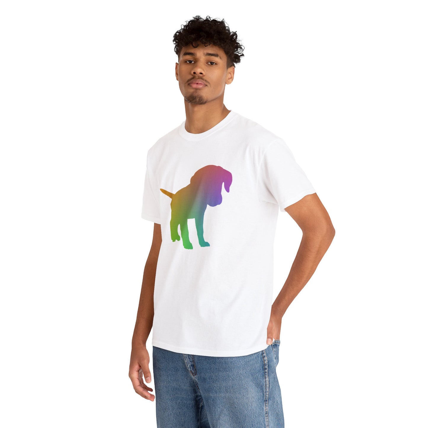 Chroma Labrador Retriever Puppy Unisex Cotton Tee