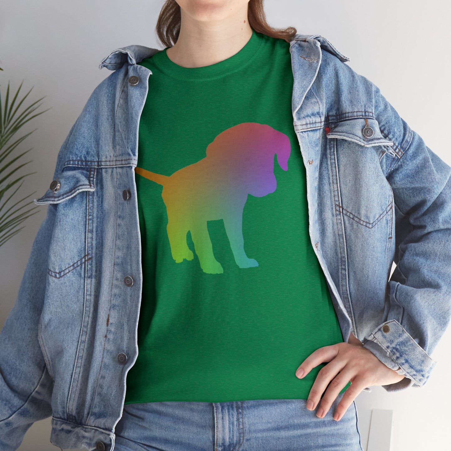 Chroma Labrador Retriever Puppy Unisex Cotton Tee