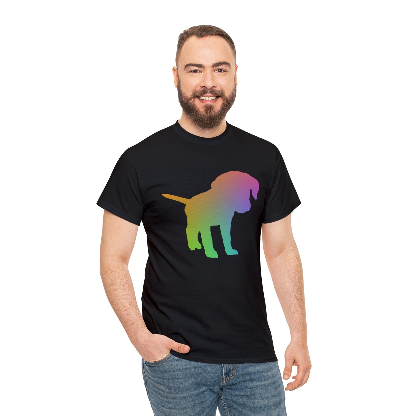 Chroma Labrador Retriever Puppy Unisex Cotton Tee