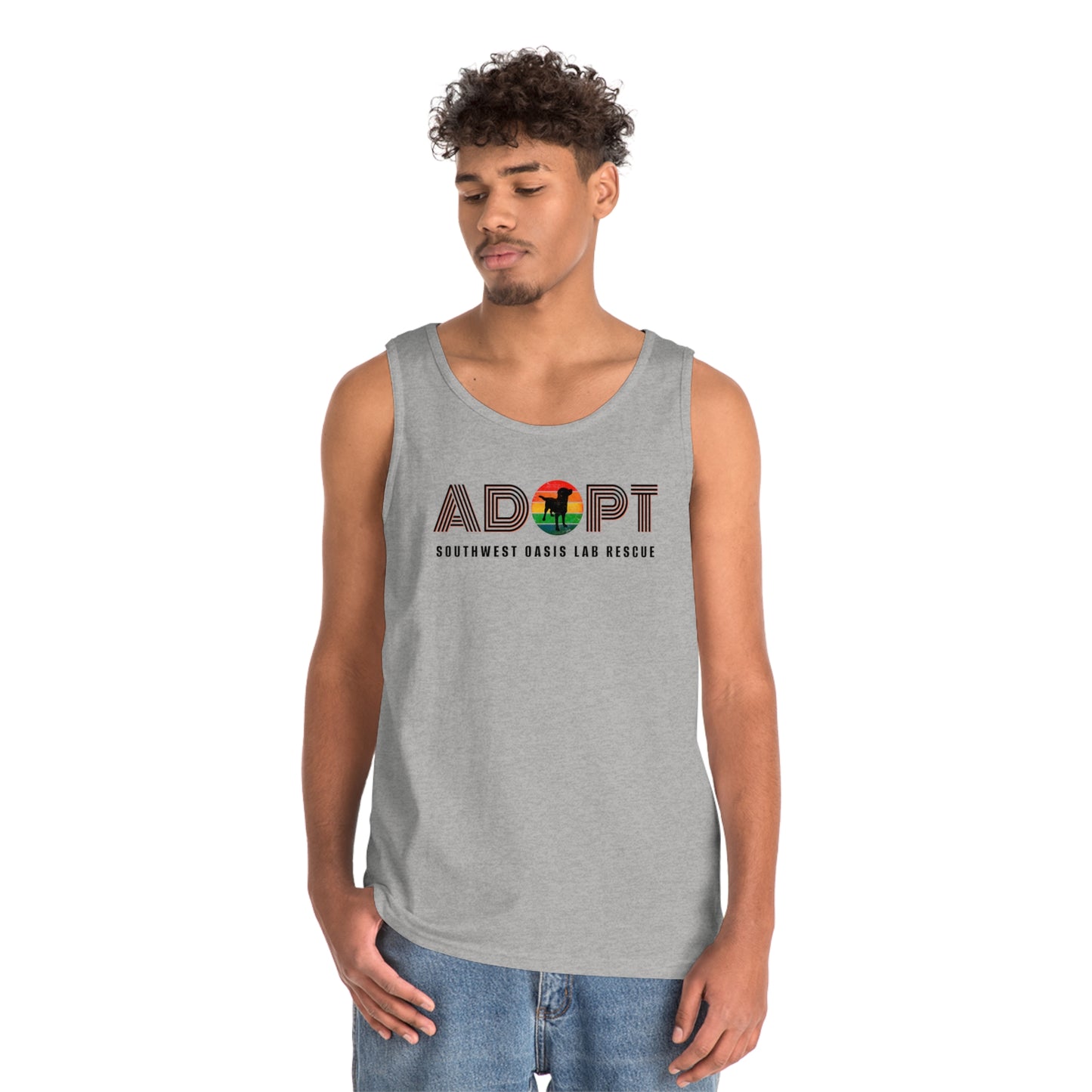 SOLR Adopt Unisex Heavy Cotton Tank Top