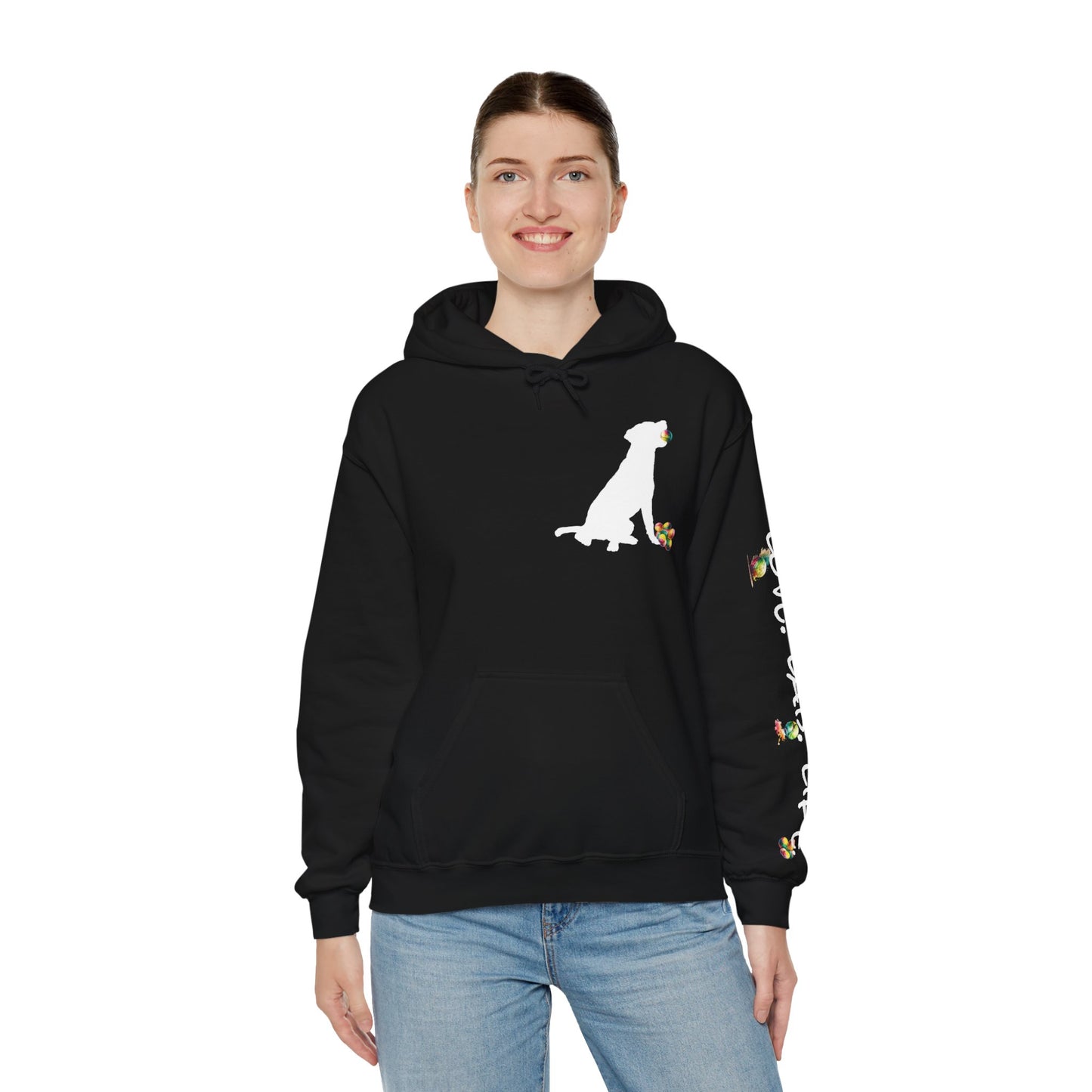 Love Lab Life with Ball Unisex Hooded Sweatshirt