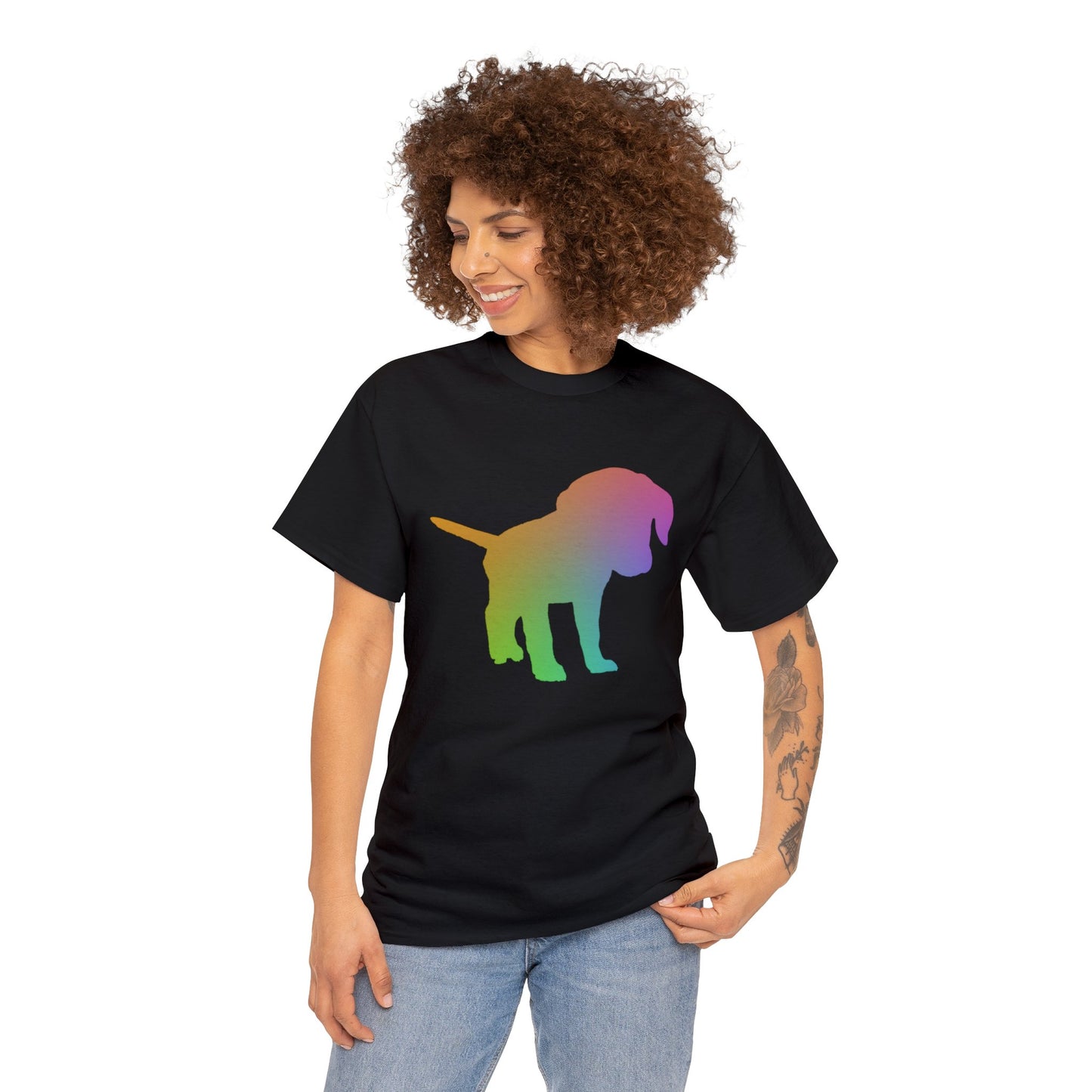 Chroma Labrador Retriever Puppy Unisex Cotton Tee