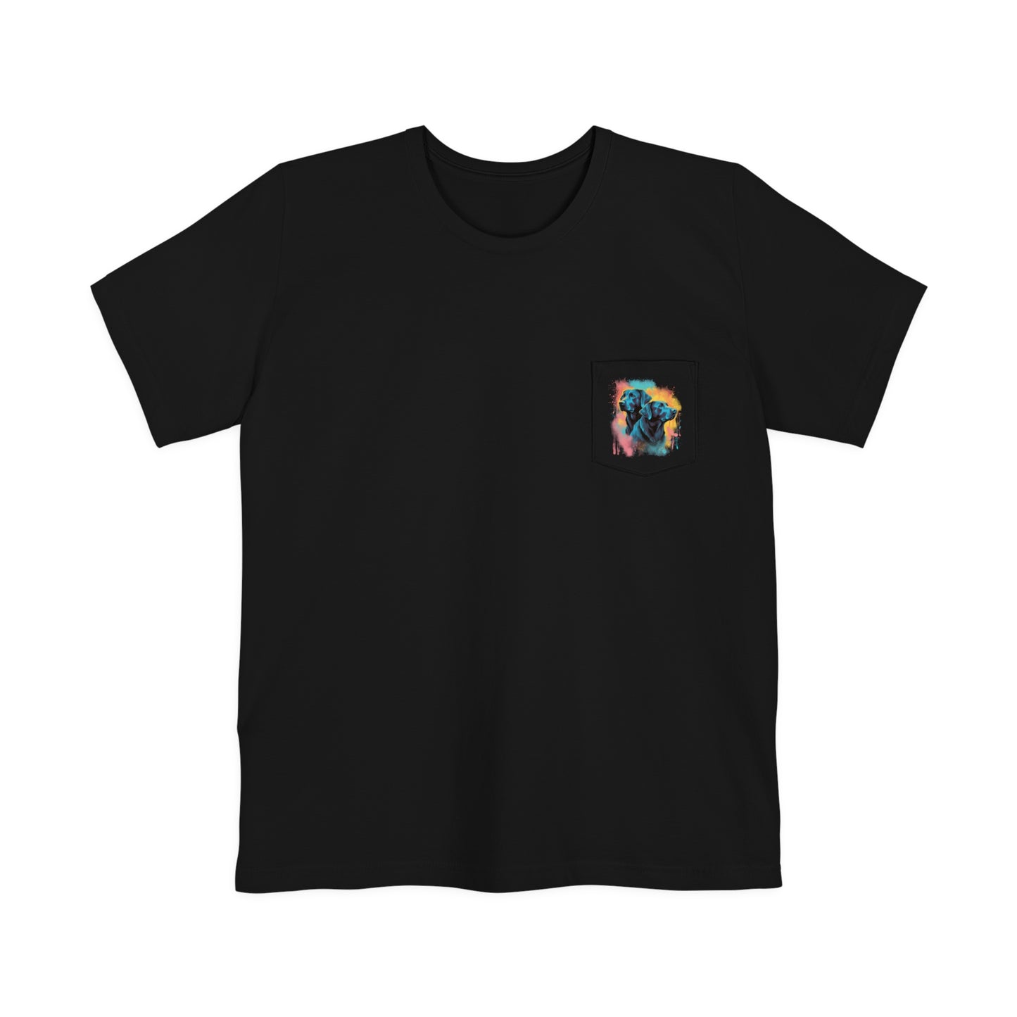 Streetwear Labrador Retriever Unisex Pocket Tee