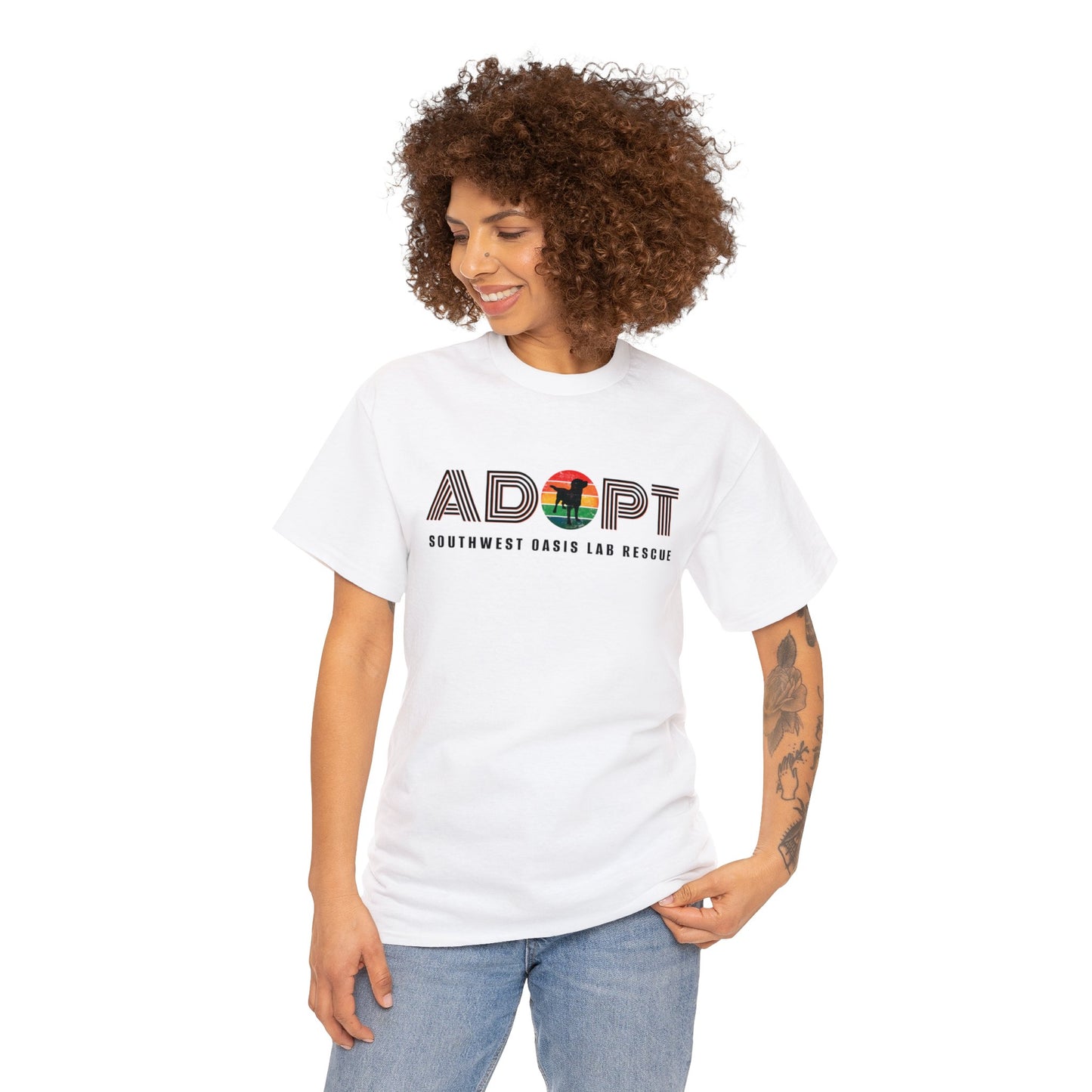 SOLR Adopt Unisex Heavy Cotton Tee