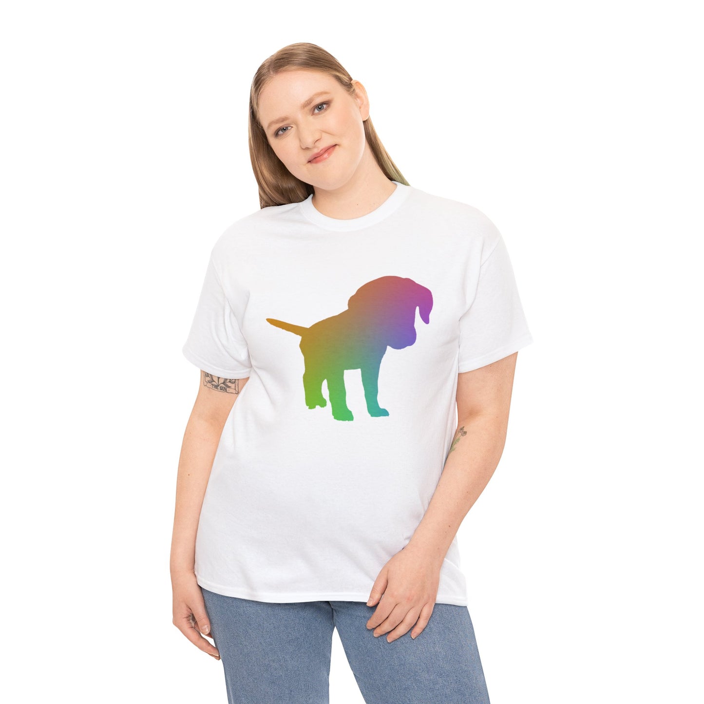 Chroma Labrador Retriever Puppy Unisex Cotton Tee