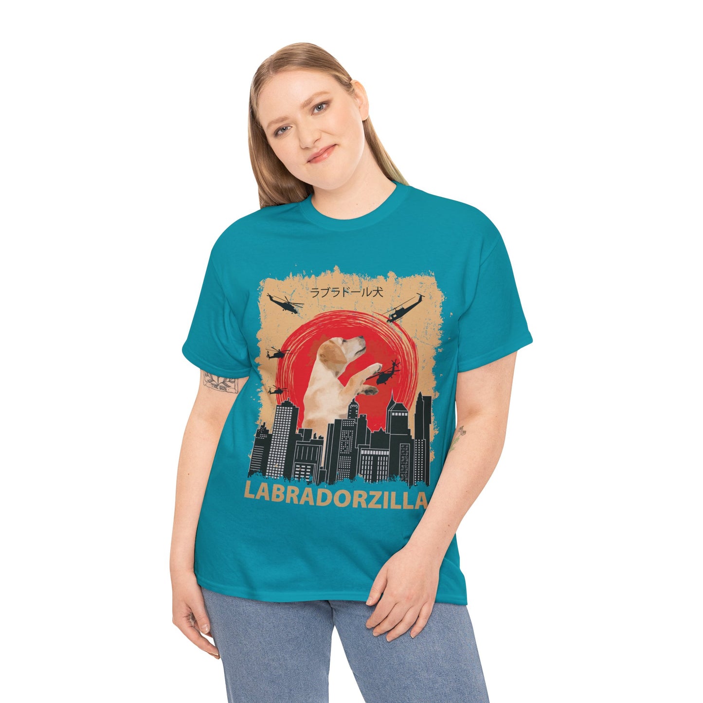 Labradorzilla Unisex Cotton Tee