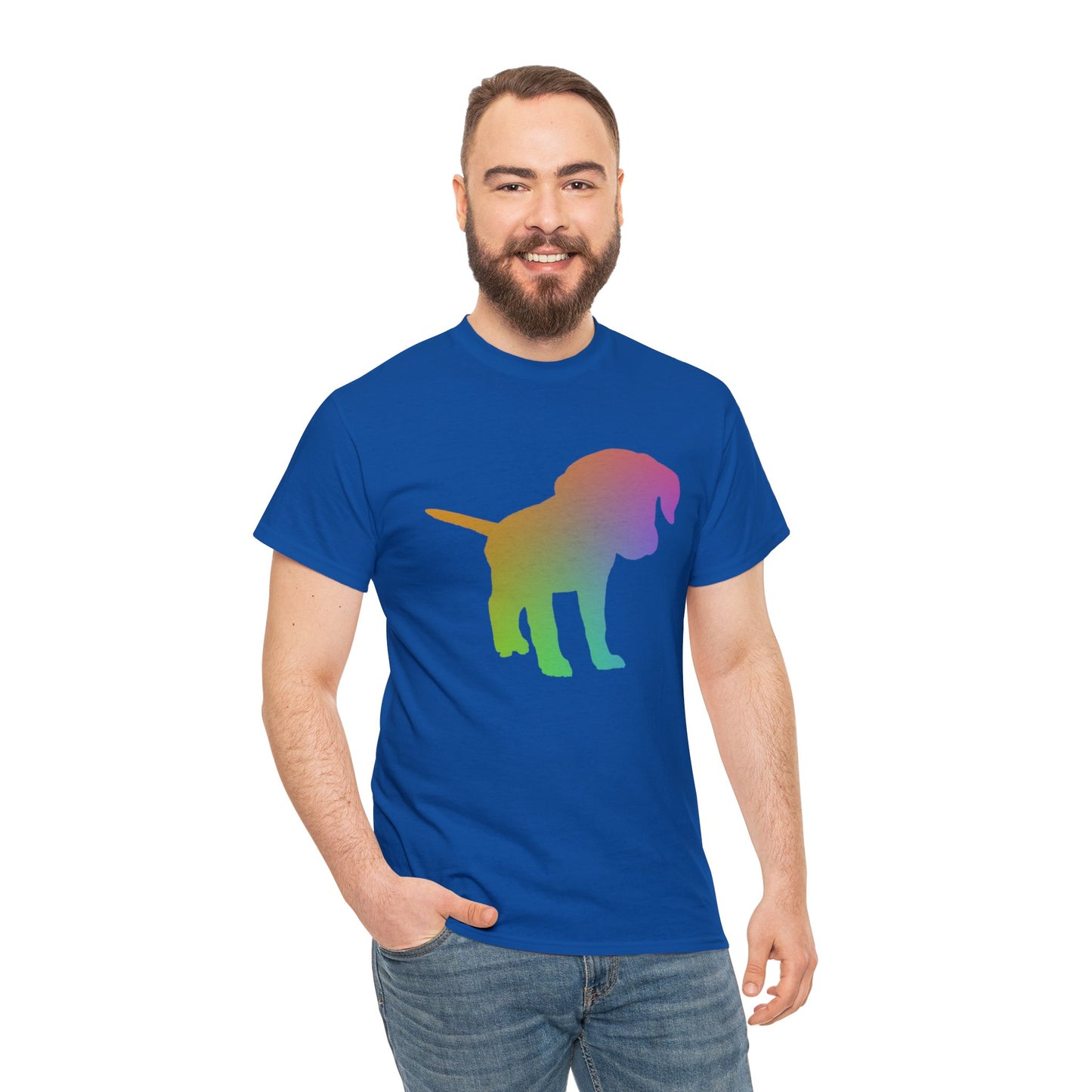 Chroma Labrador Retriever Puppy Unisex Cotton Tee
