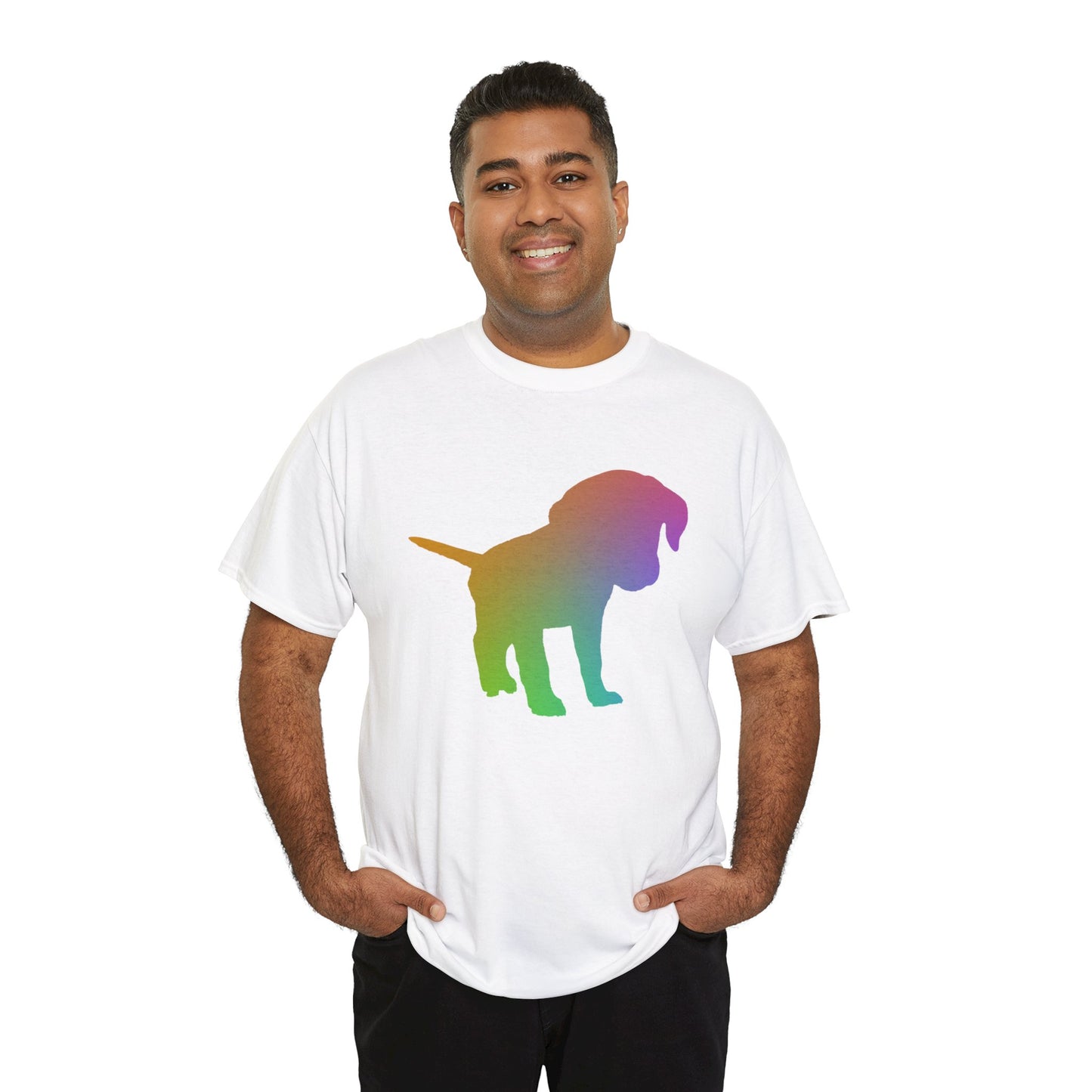 Chroma Labrador Retriever Puppy Unisex Cotton Tee