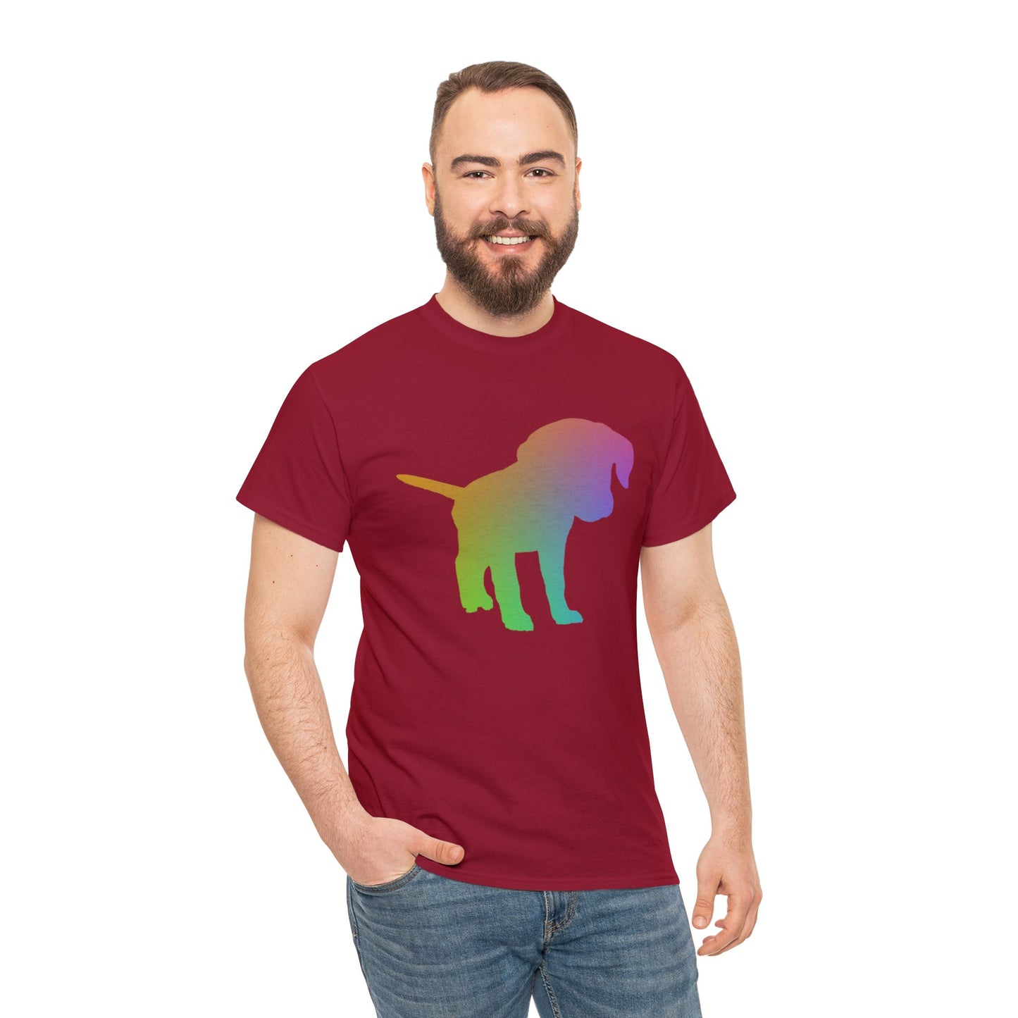 Chroma Labrador Retriever Puppy Unisex Cotton Tee