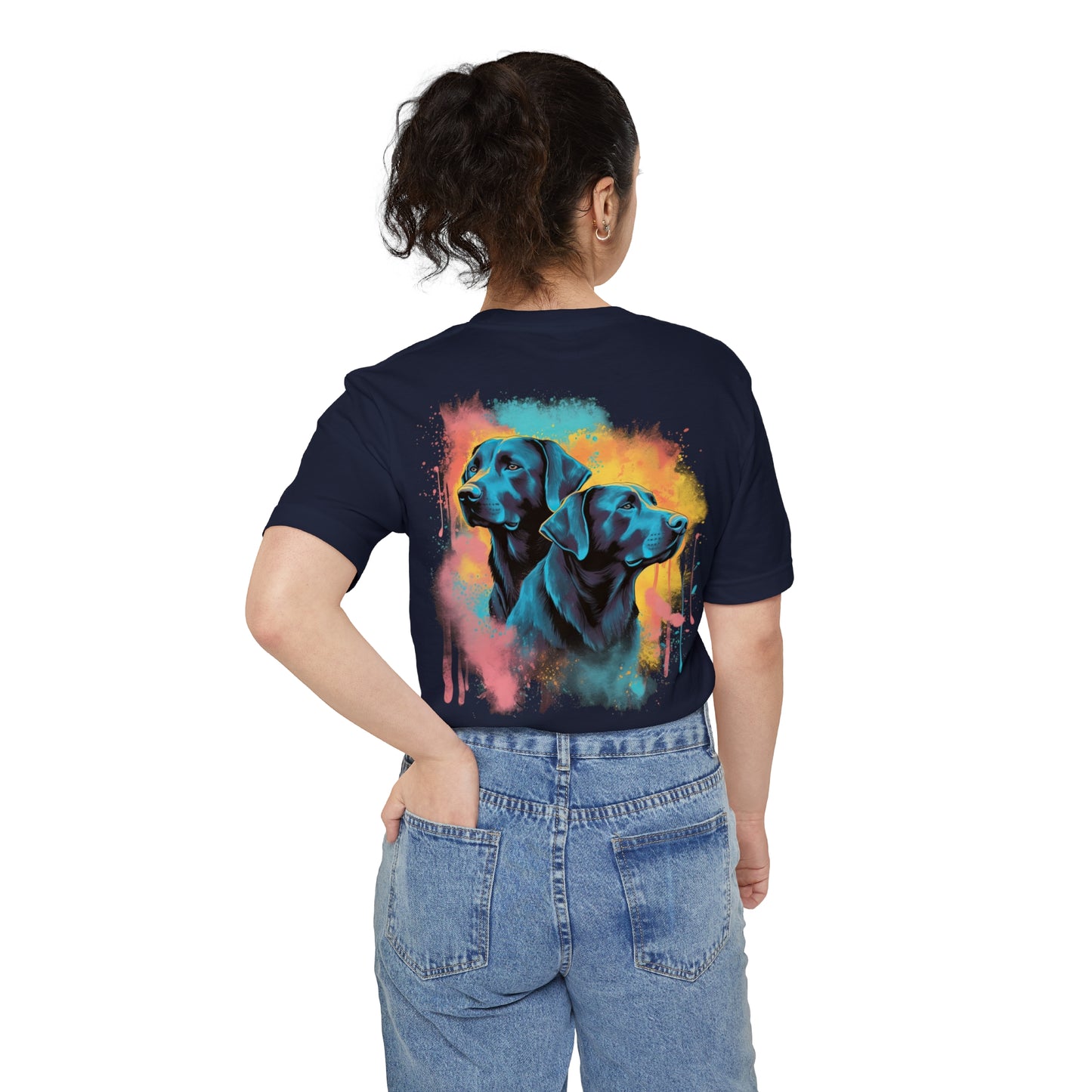 Streetwear Labrador Retriever Unisex Pocket Tee