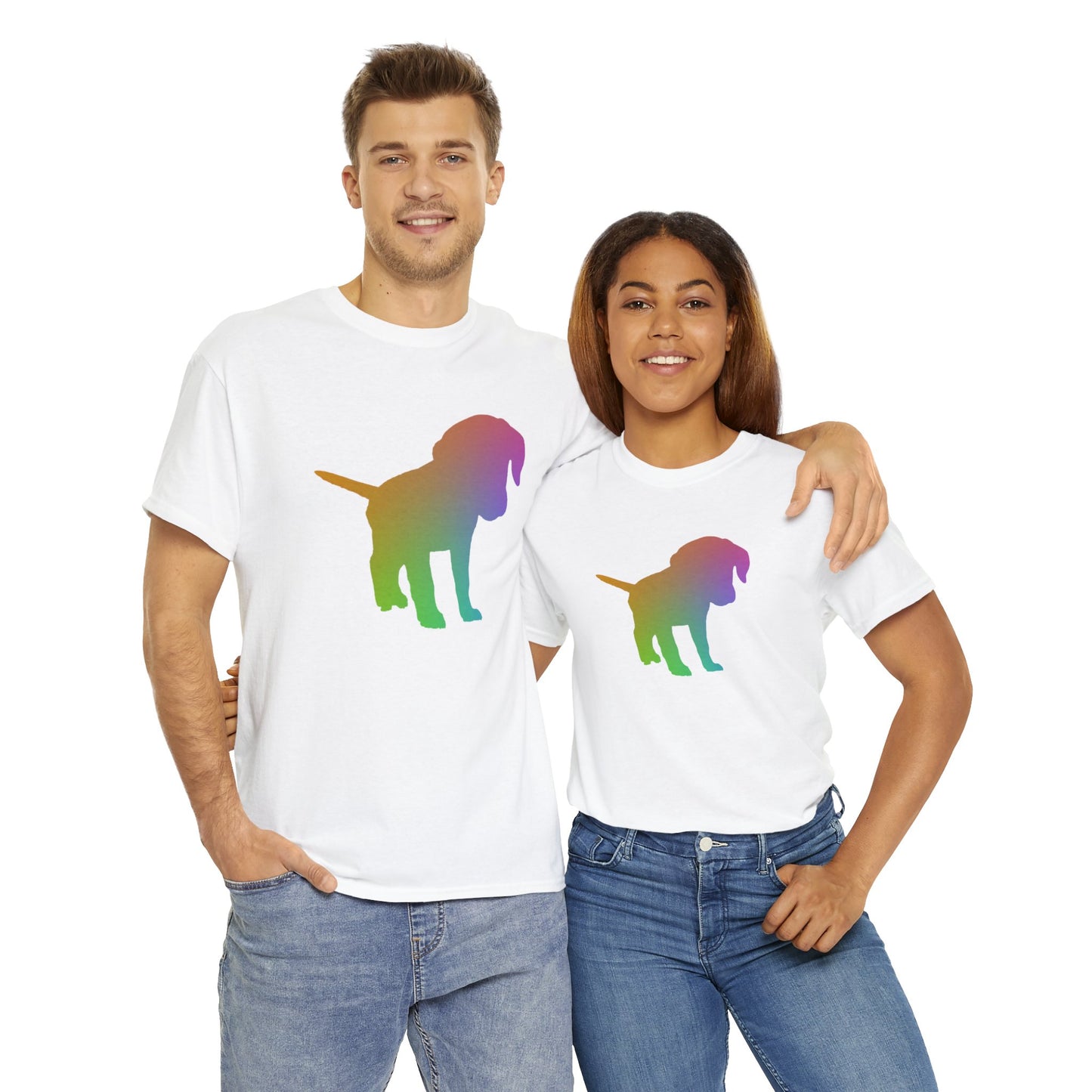 Chroma Labrador Retriever Puppy Unisex Cotton Tee