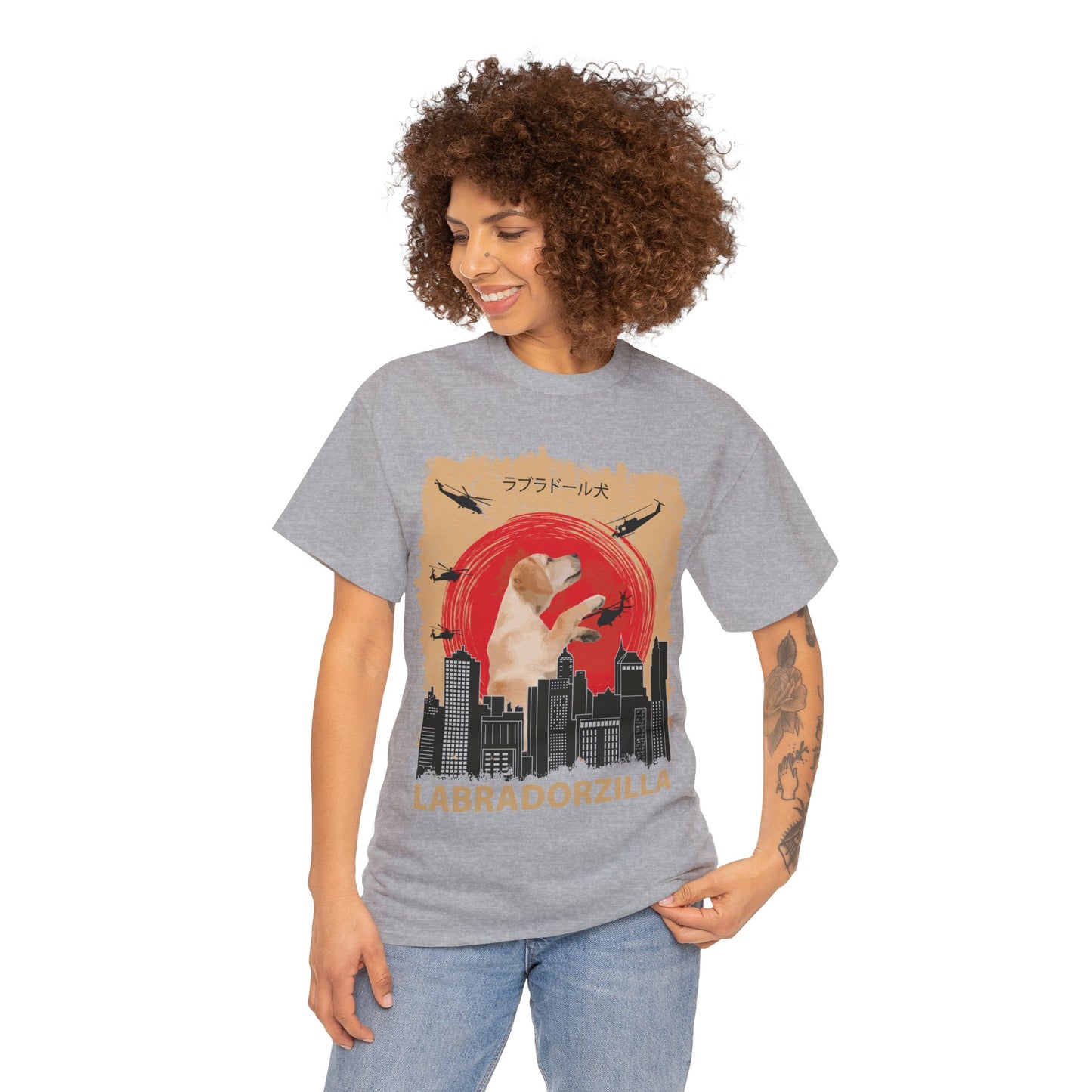 Labradorzilla Unisex Cotton Tee