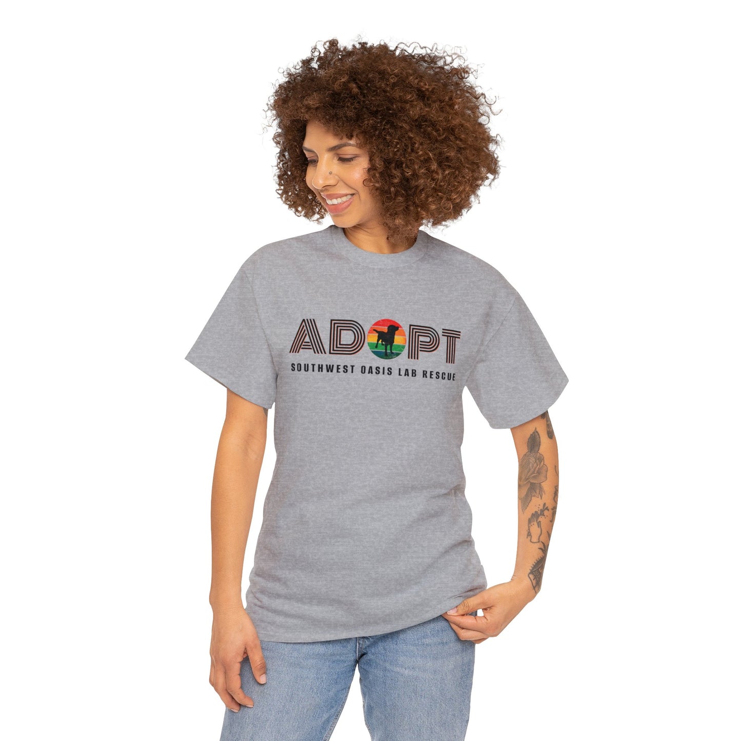 SOLR Adopt Unisex Heavy Cotton Tee
