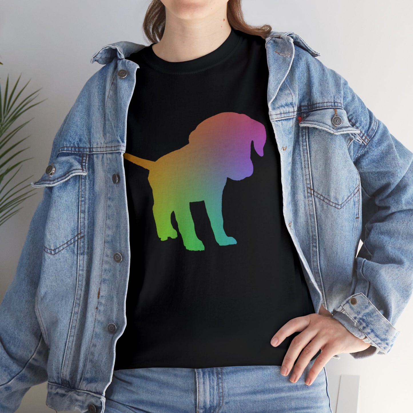 Chroma Labrador Retriever Puppy Unisex Cotton Tee