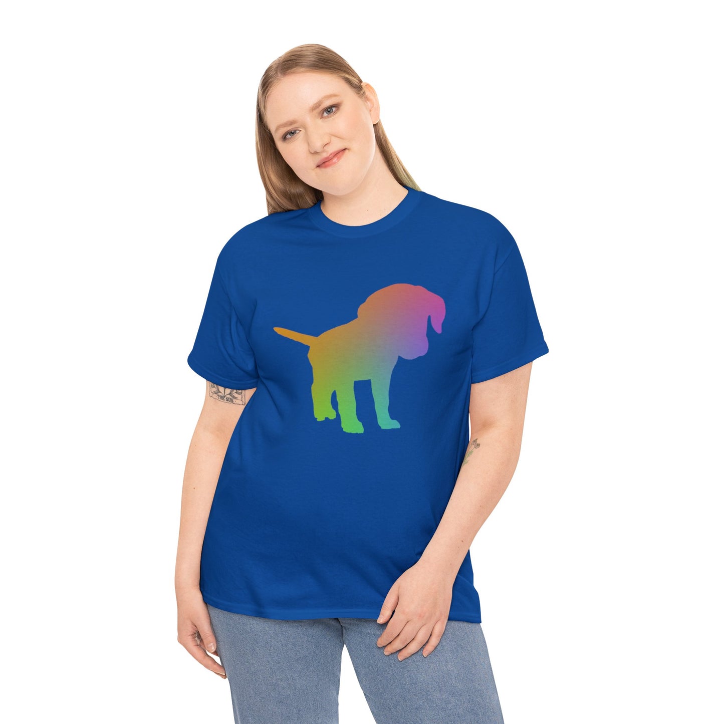 Chroma Labrador Retriever Puppy Unisex Cotton Tee
