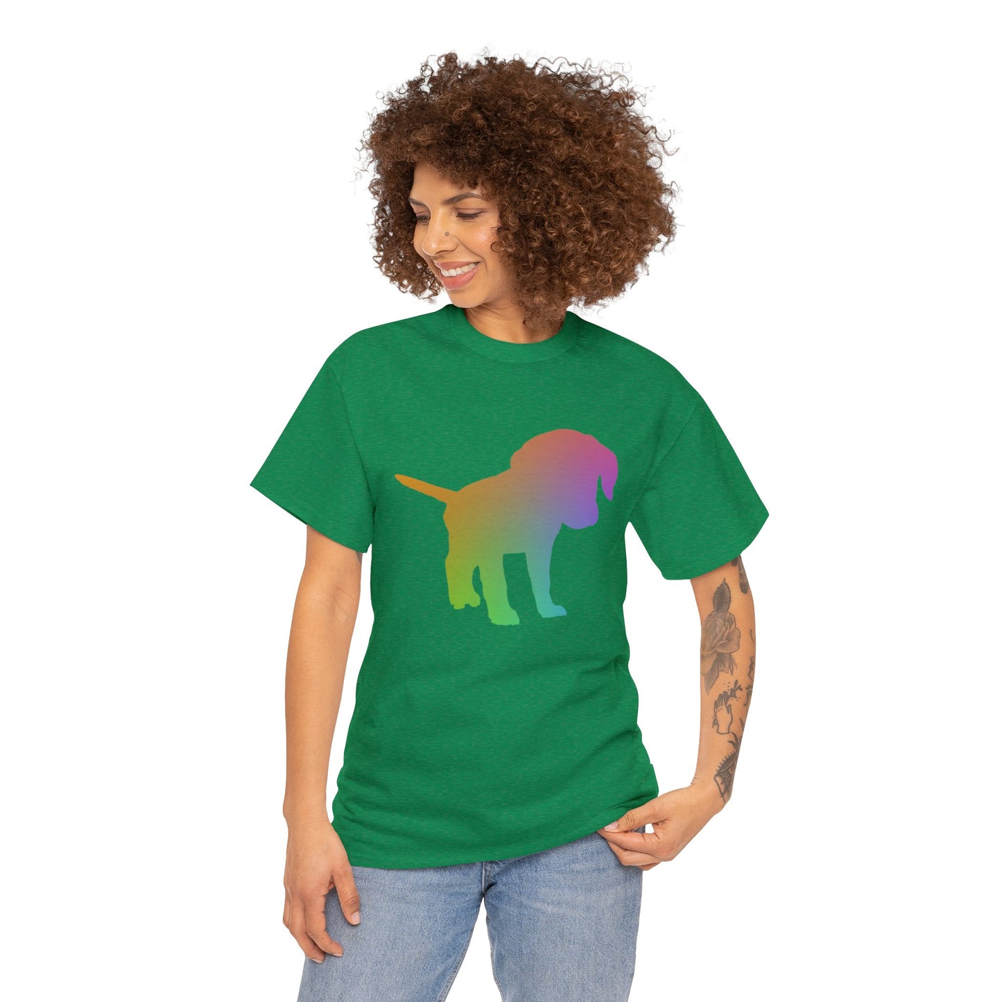 Chroma Labrador Retriever Puppy Unisex Cotton Tee