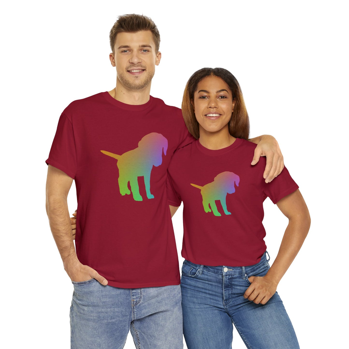 Chroma Labrador Retriever Puppy Unisex Cotton Tee