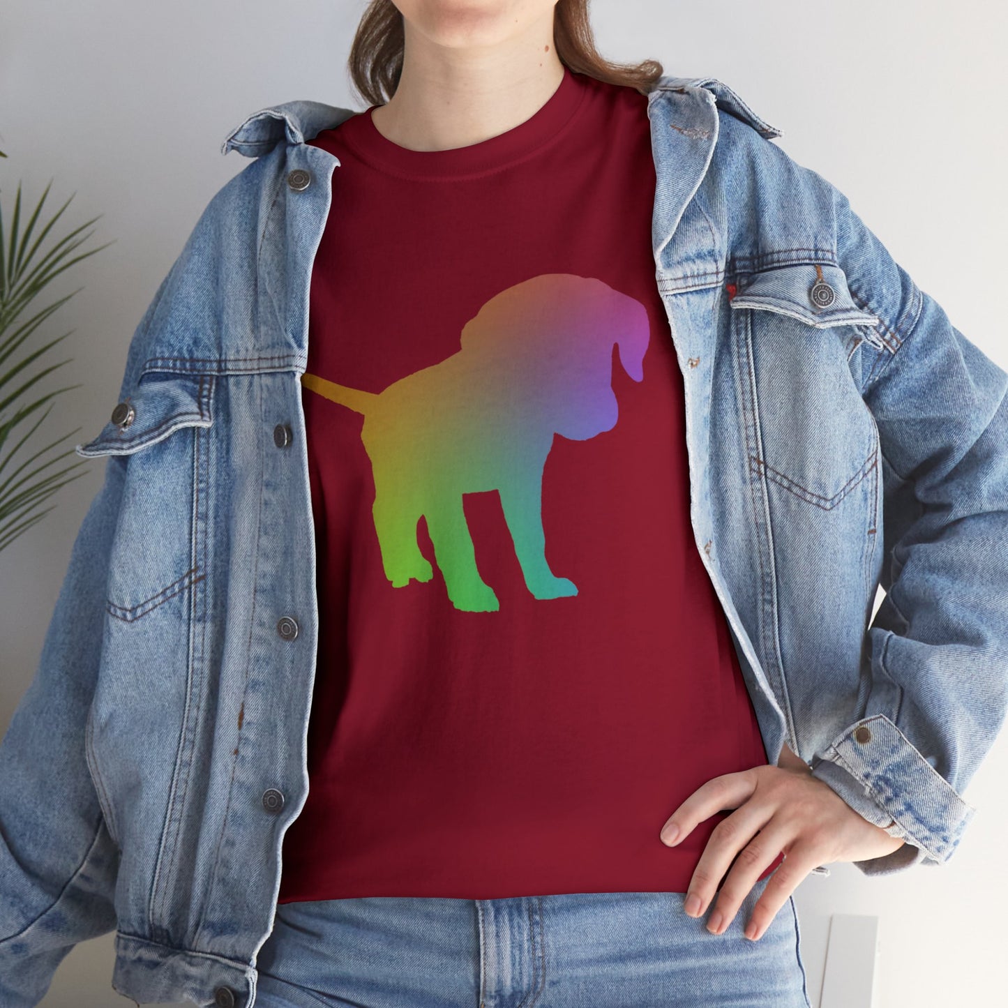 Chroma Labrador Retriever Puppy Unisex Cotton Tee