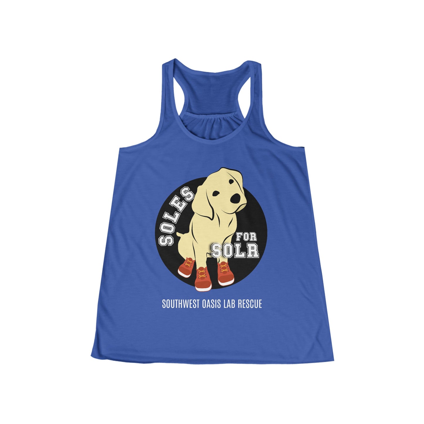 Soles for SOLR Women's Flowy Racerback Tank