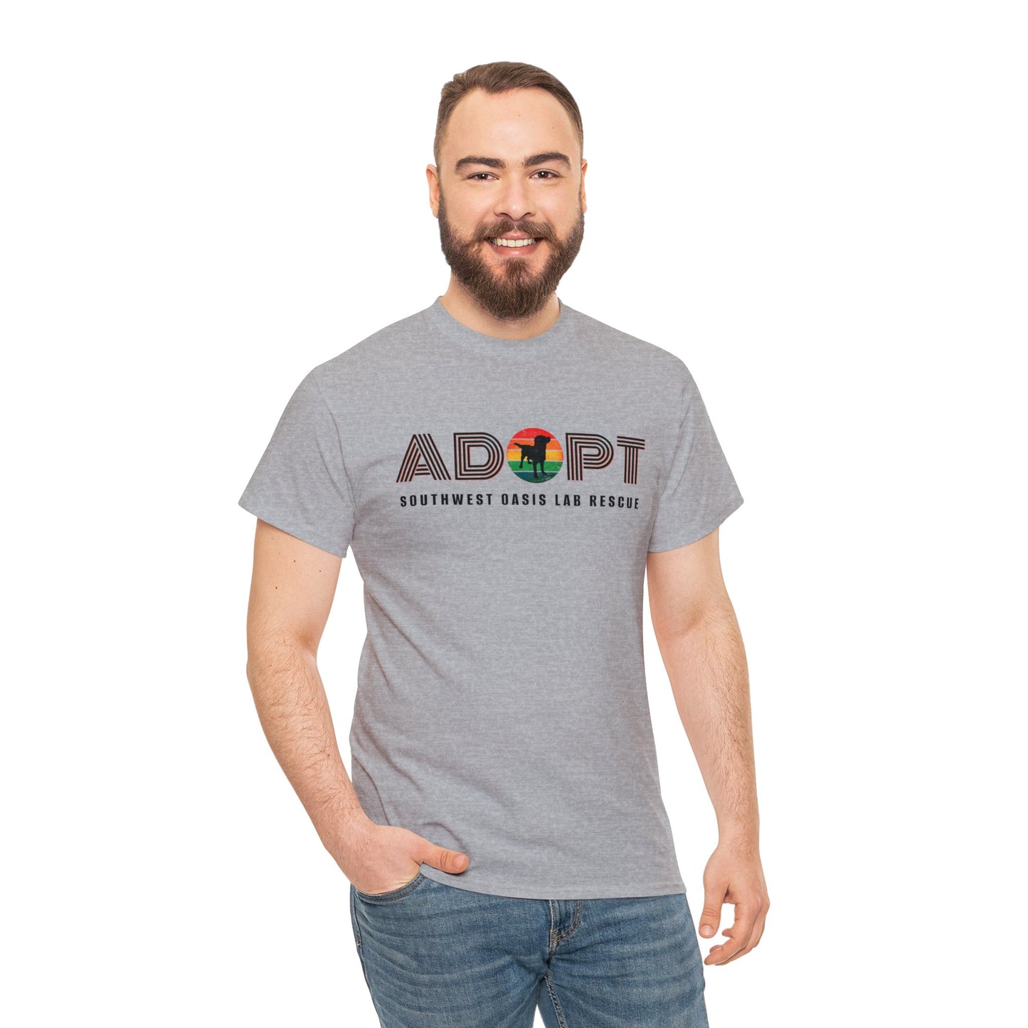 SOLR Adopt Unisex Heavy Cotton Tee