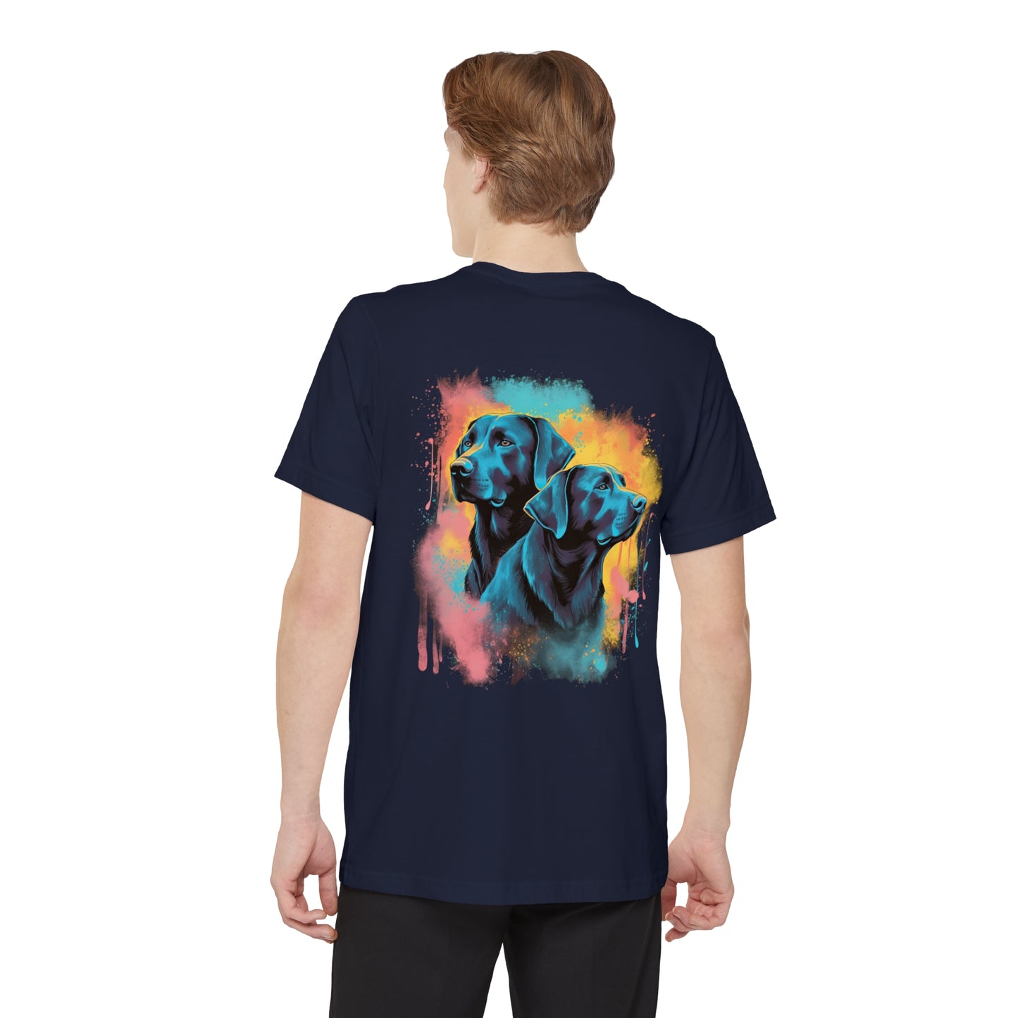 Streetwear Labrador Retriever Unisex Pocket Tee
