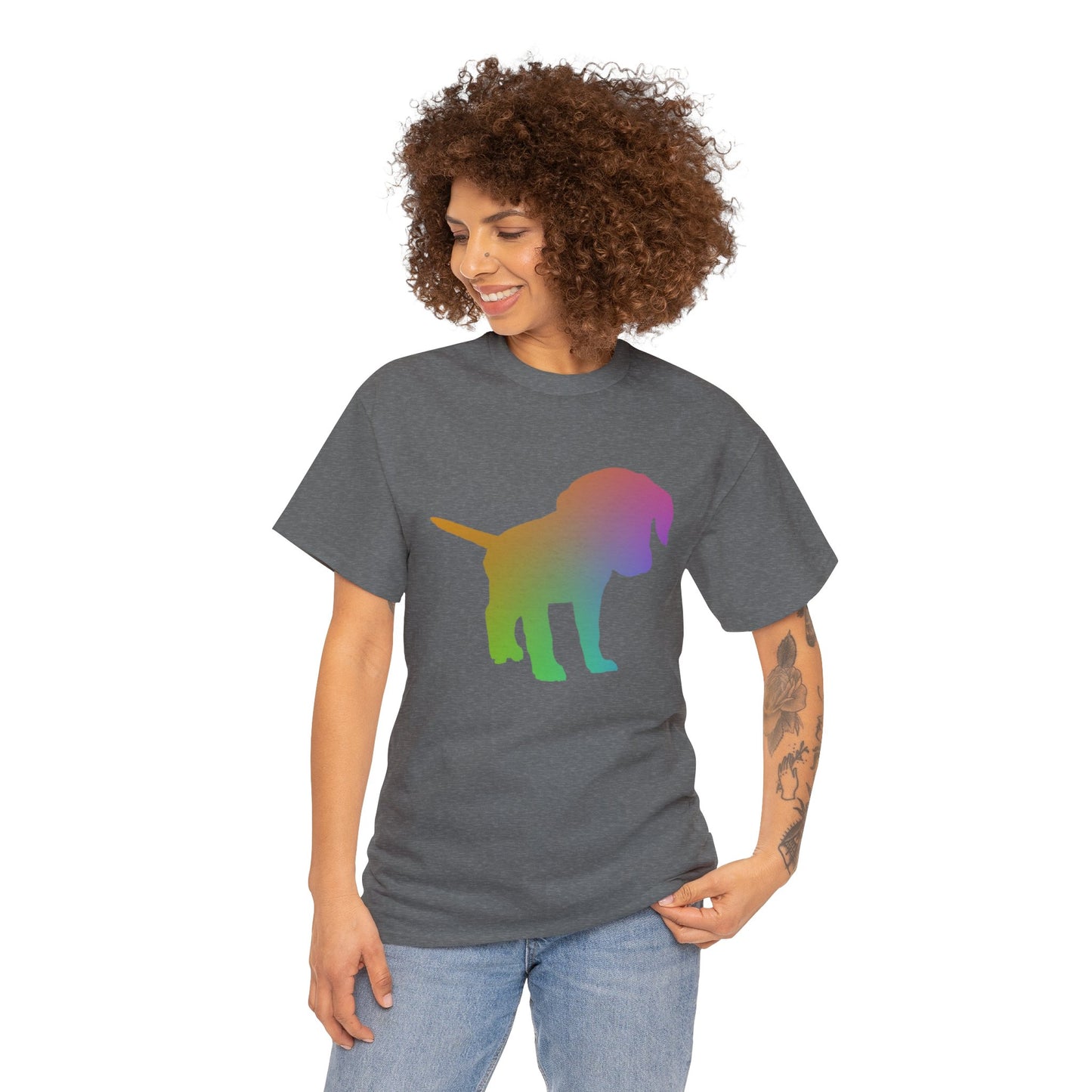 Chroma Labrador Retriever Puppy Unisex Cotton Tee