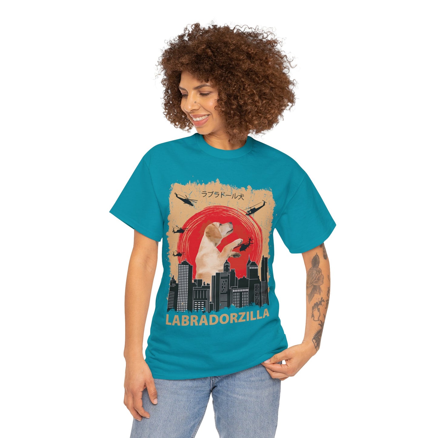 Labradorzilla Unisex Cotton Tee