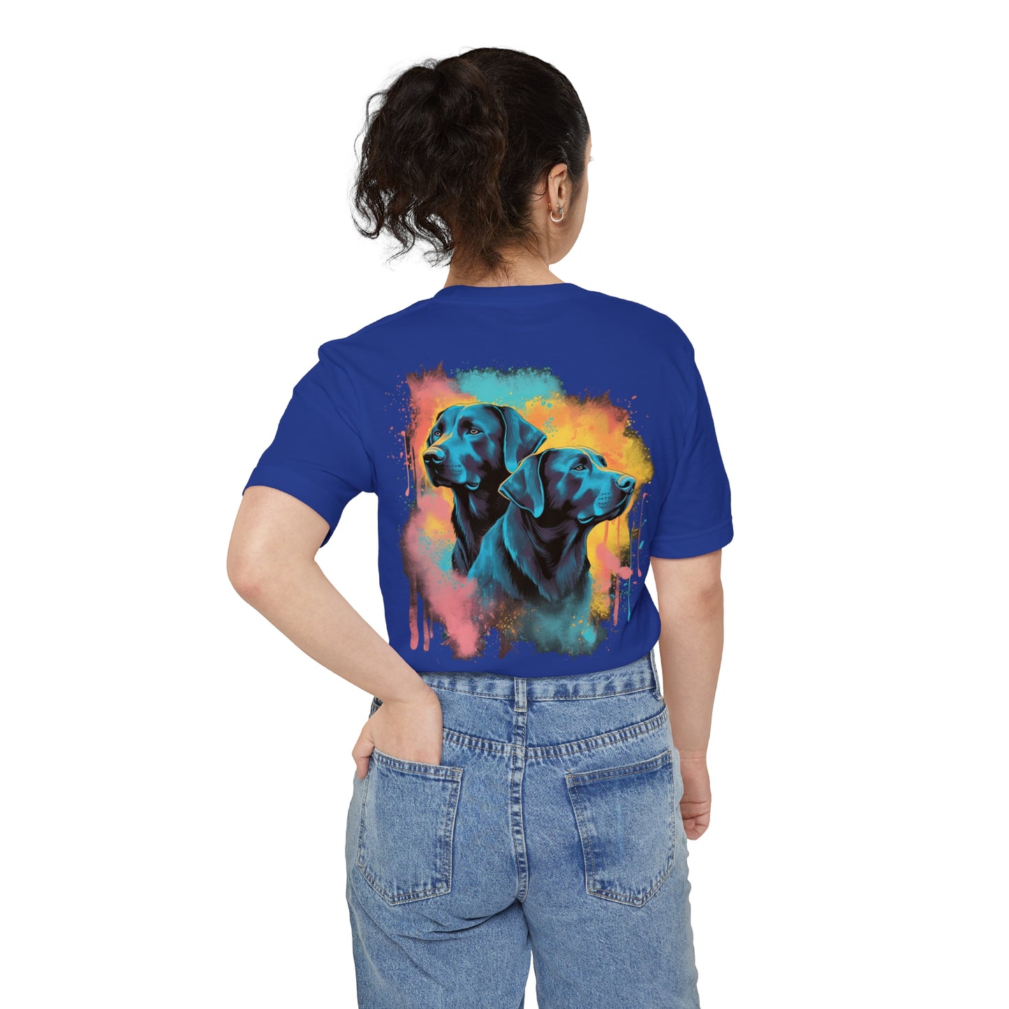 Streetwear Labrador Retriever Unisex Pocket Tee