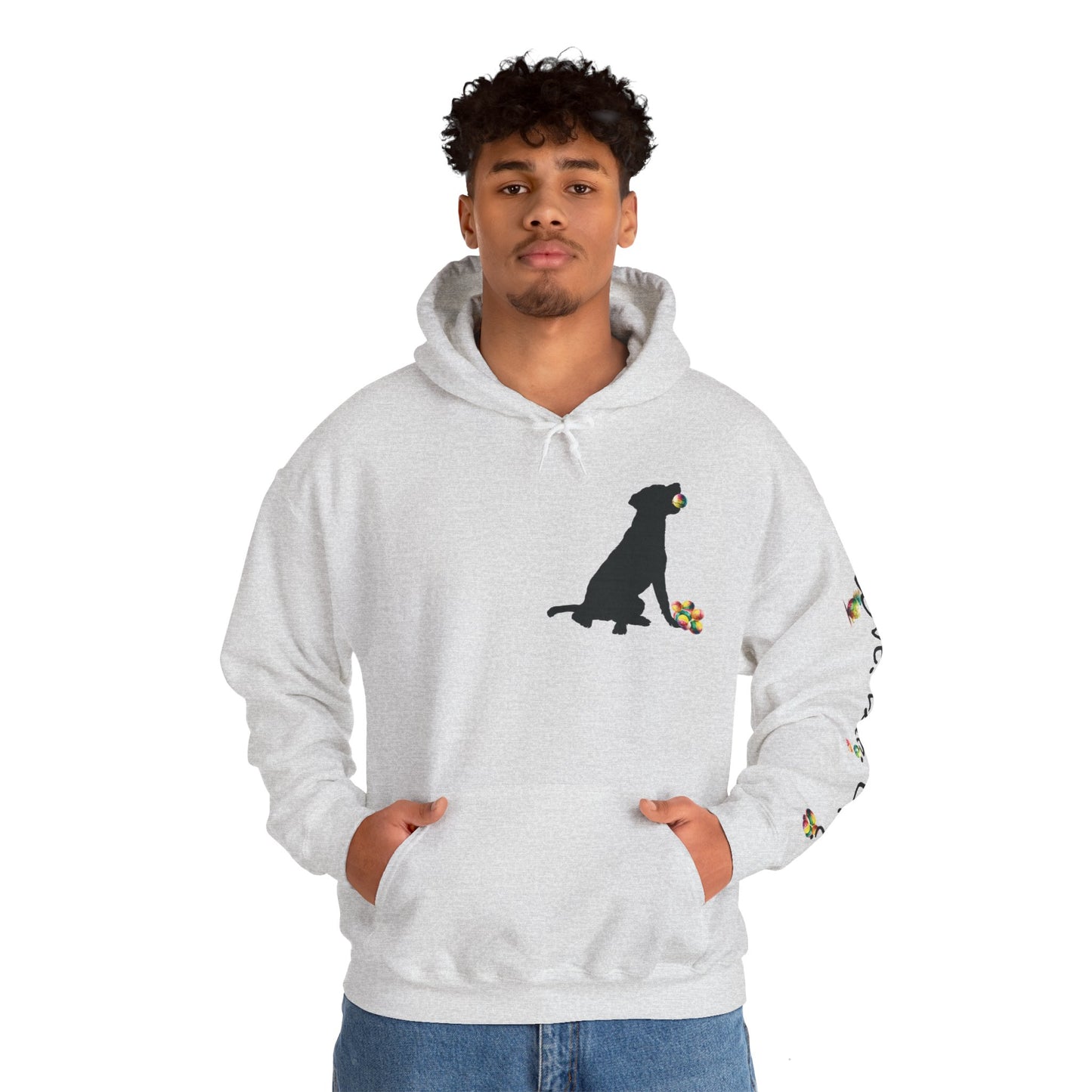 Love Lab Life with Ball Unisex Hooded Sweatshirt