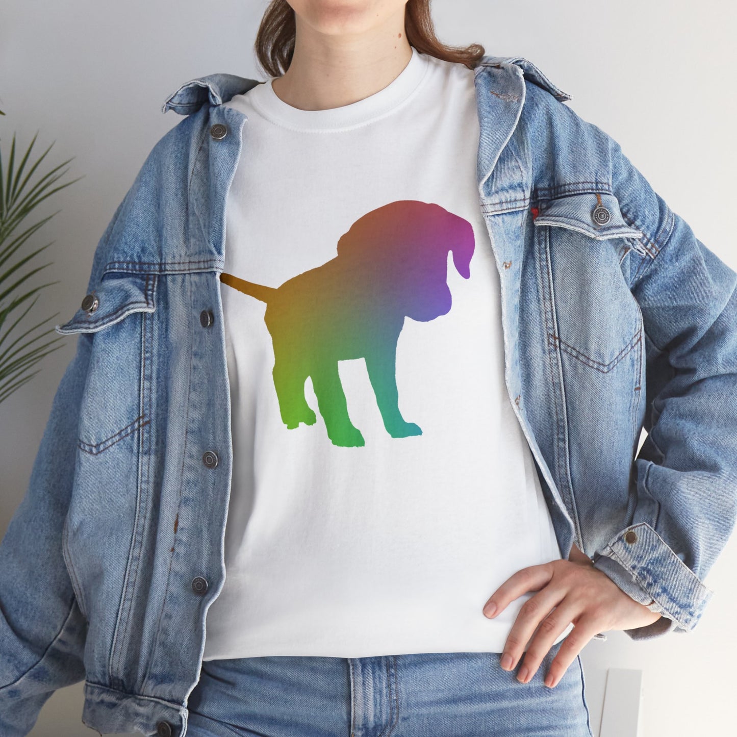 Chroma Labrador Retriever Puppy Unisex Cotton Tee