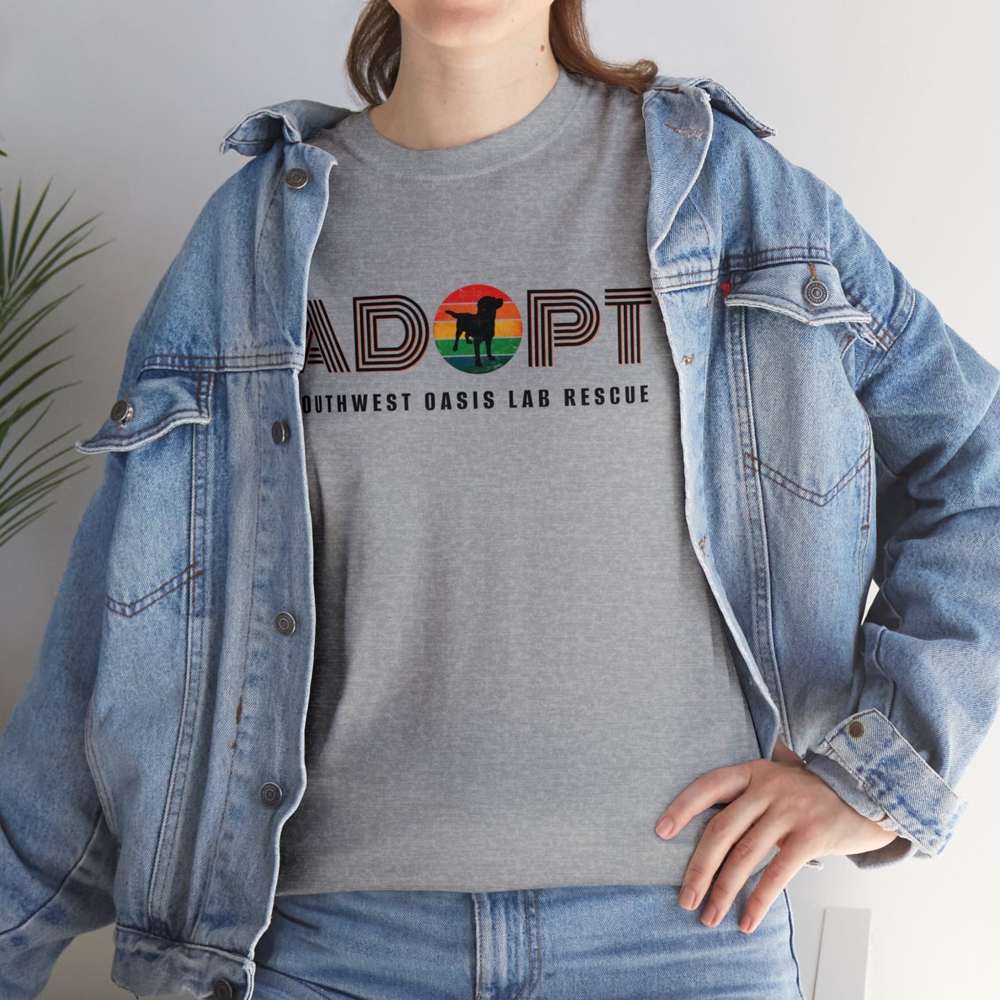 SOLR Adopt Unisex Heavy Cotton Tee