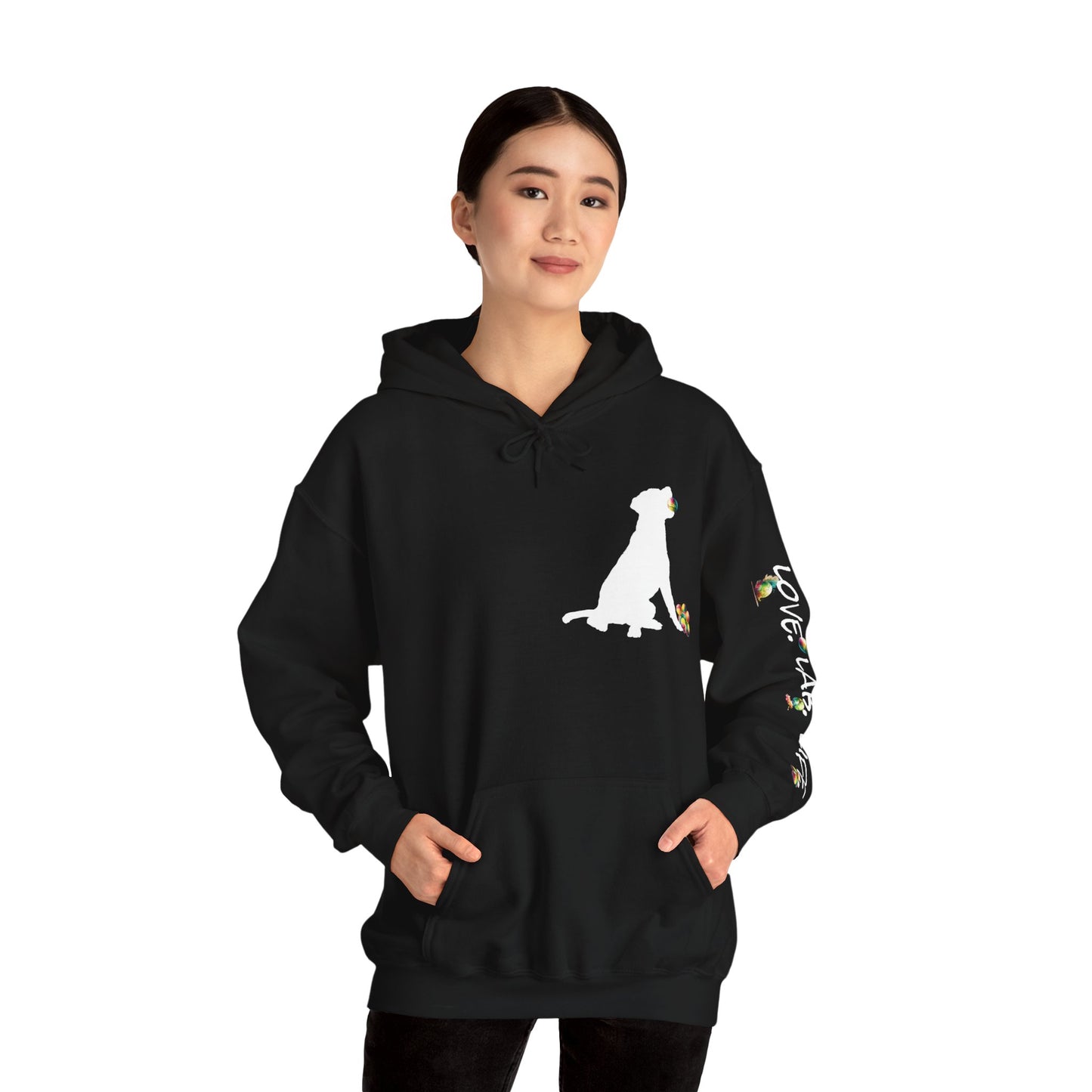 Love Lab Life with Ball Unisex Hooded Sweatshirt