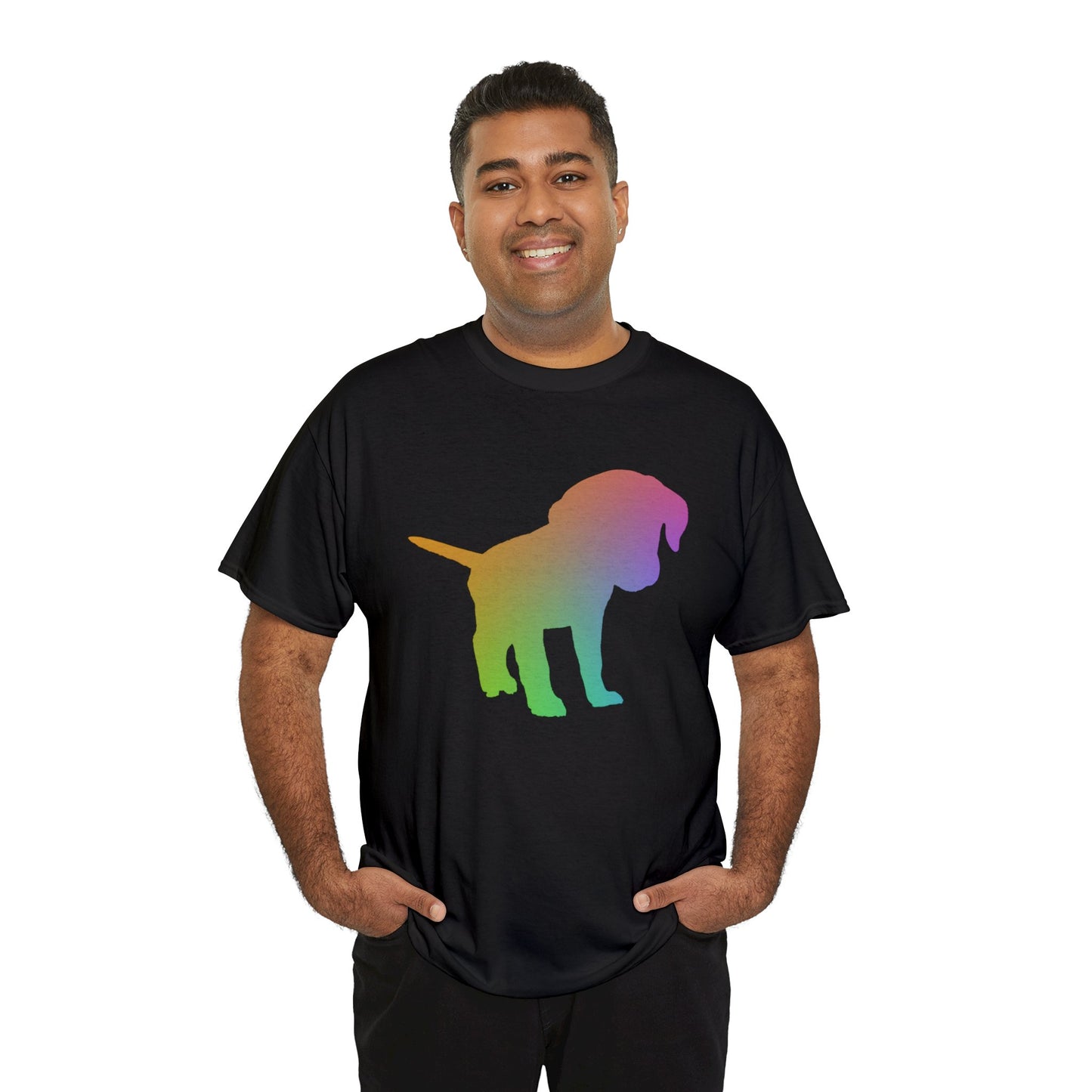 Chroma Labrador Retriever Puppy Unisex Cotton Tee