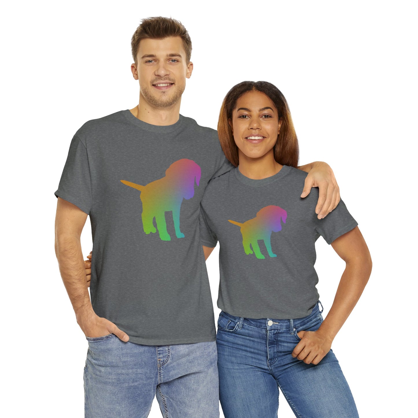 Chroma Labrador Retriever Puppy Unisex Cotton Tee
