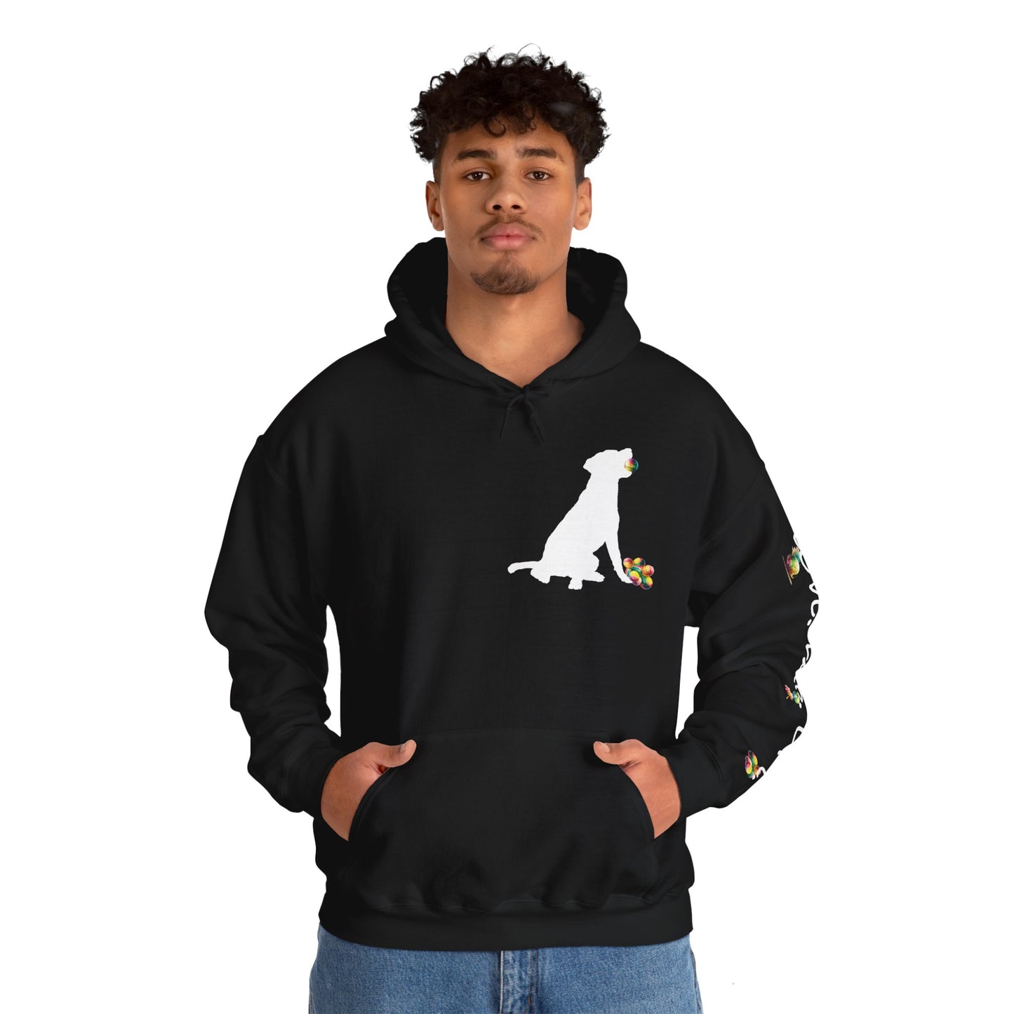 Love Lab Life with Ball Unisex Hooded Sweatshirt
