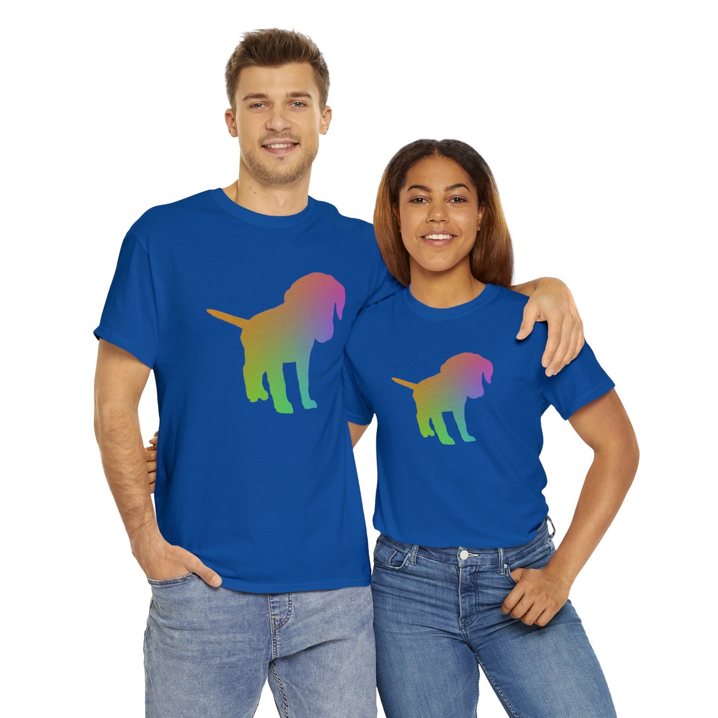 Chroma Labrador Retriever Puppy Unisex Cotton Tee