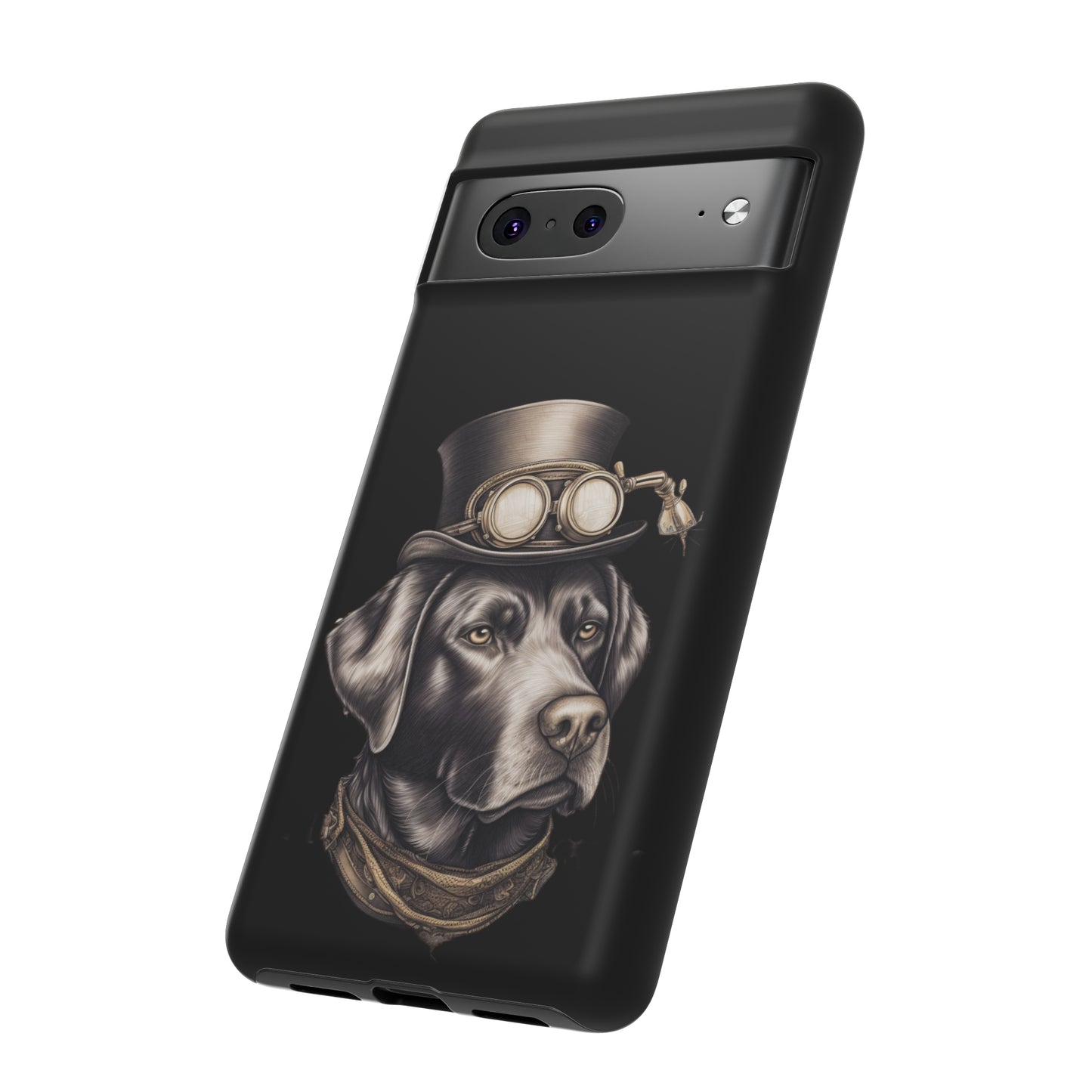 Chocolate Labrador Steampunk Tough Phone Cases
